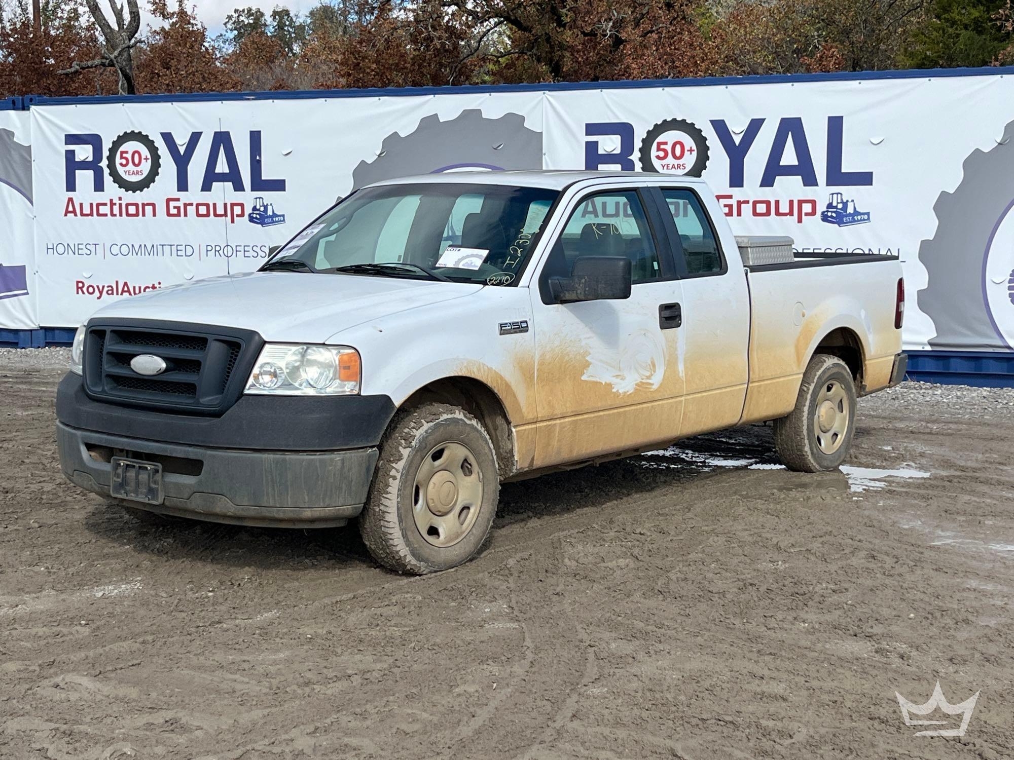 2007 Ford F-150 Ext Cab Pick-up Truck (A55973)