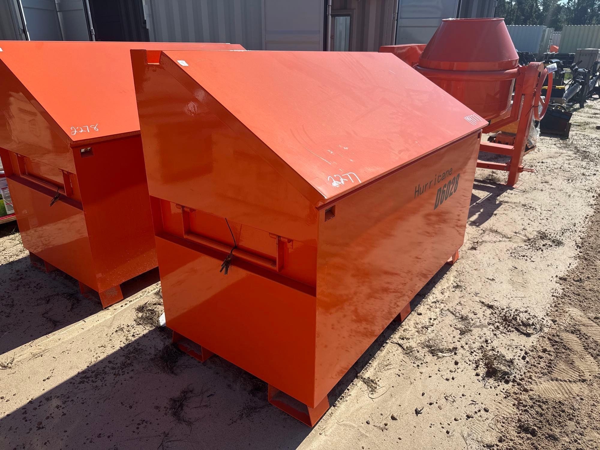 UNUSED HURRICANE D6028 - 5' JOB BOX (A51248)