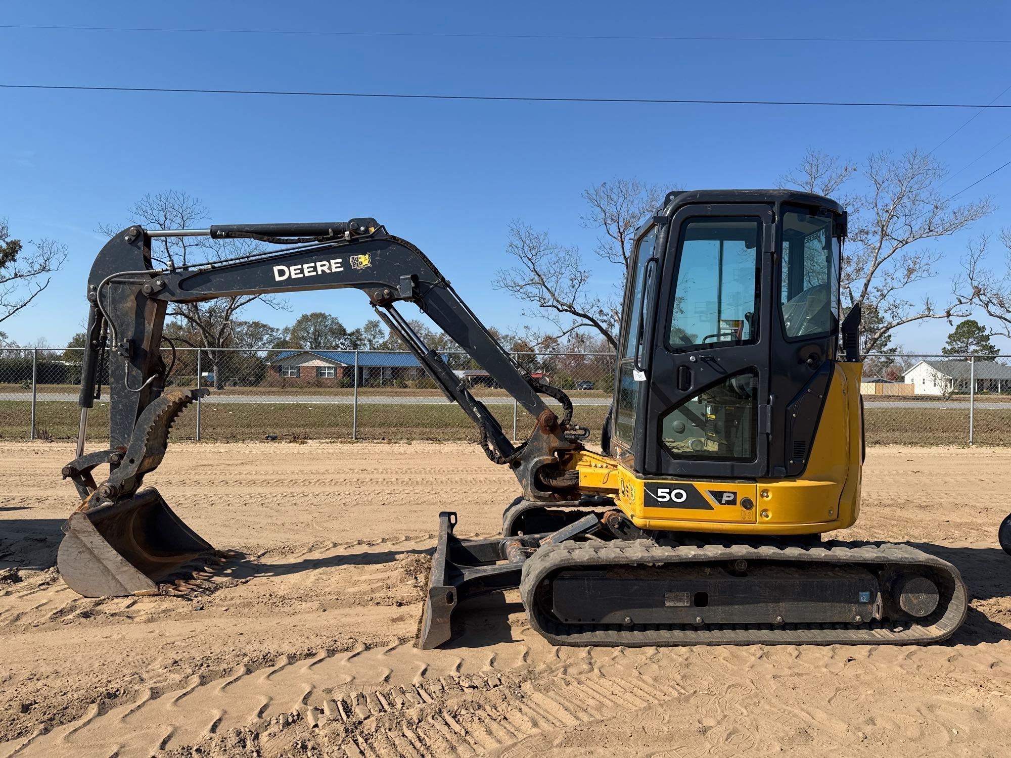2024 JOHN DEERE 50 P-TIER EXCAVATOR (A52709)