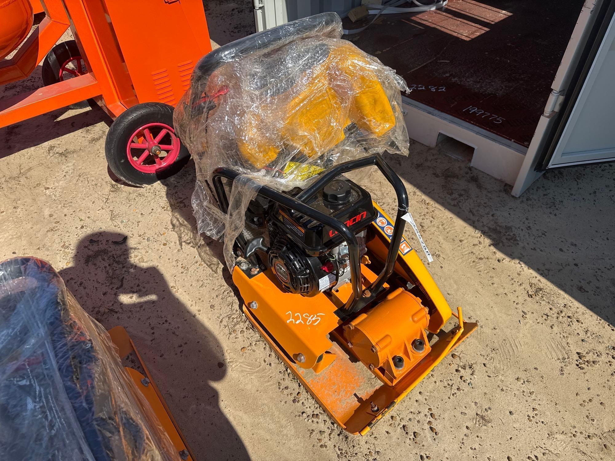 UNUSED LONCIN 90 PLATE COMPACTOR (A51248)