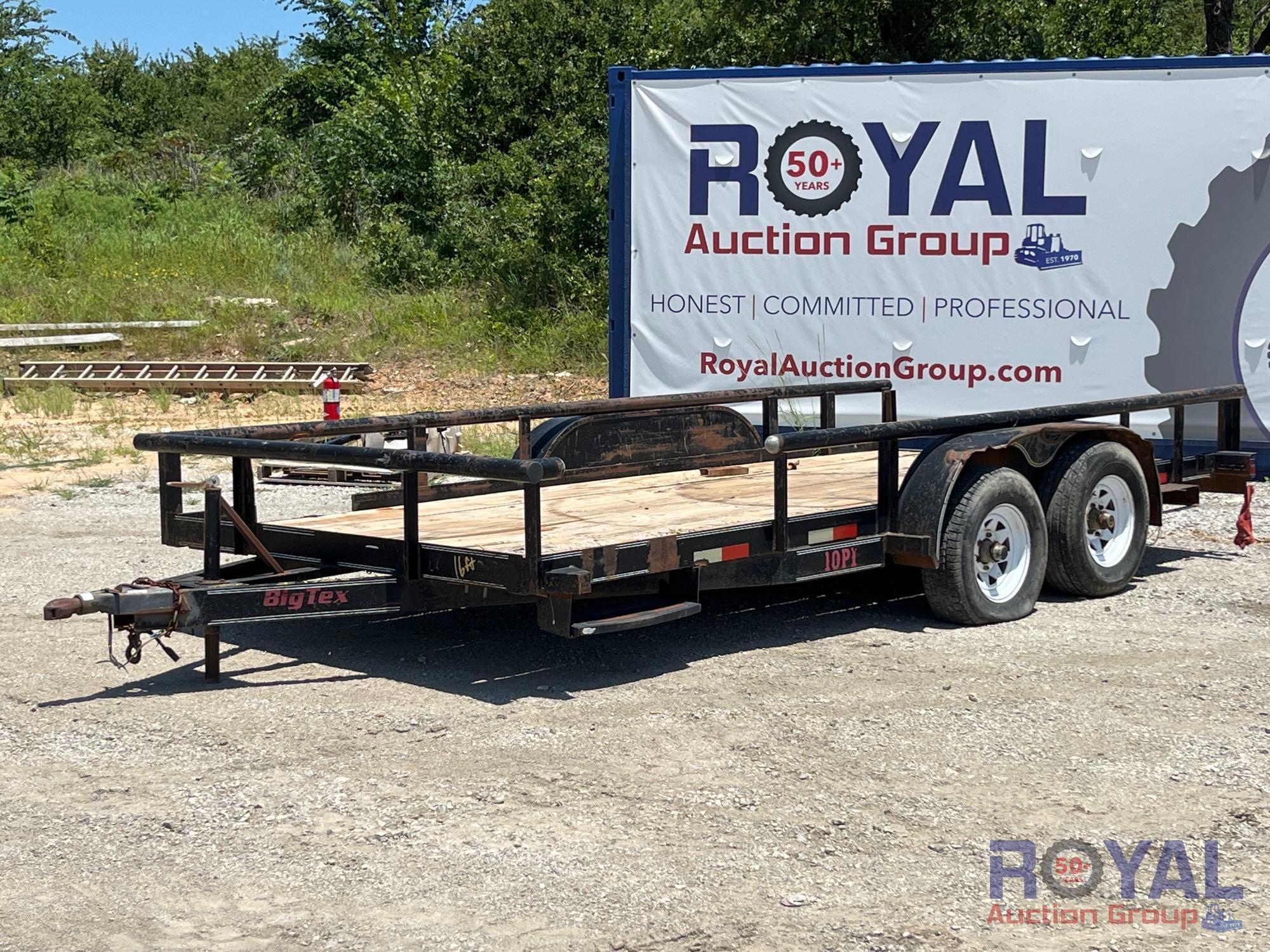 2005 Big Tex 10PI 16ft. T/A Utility Trailer (A49461)