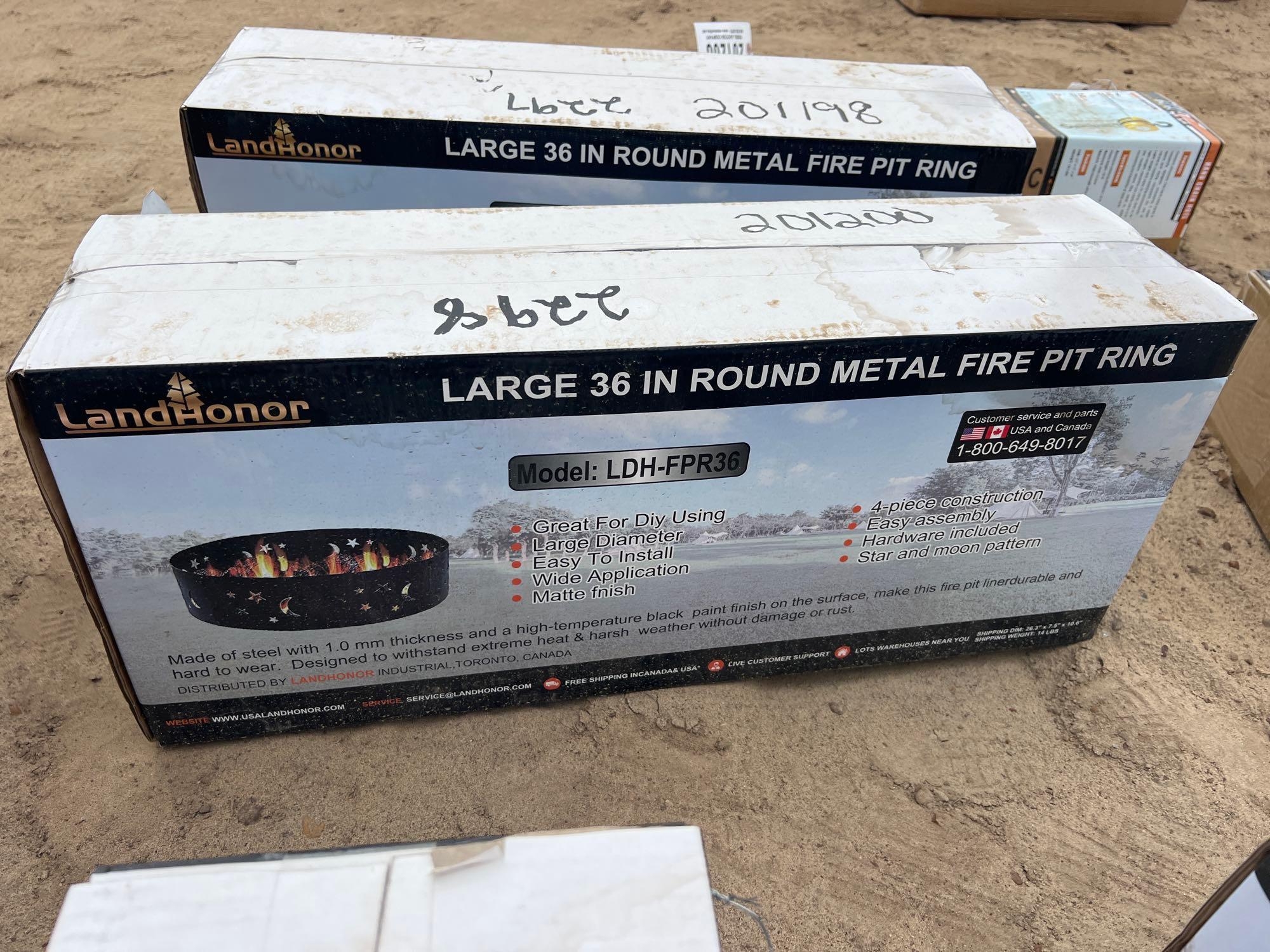 UNUSED LANDHONOR LDH-FPR36 - 36" FIRE PIT RING (A54757)