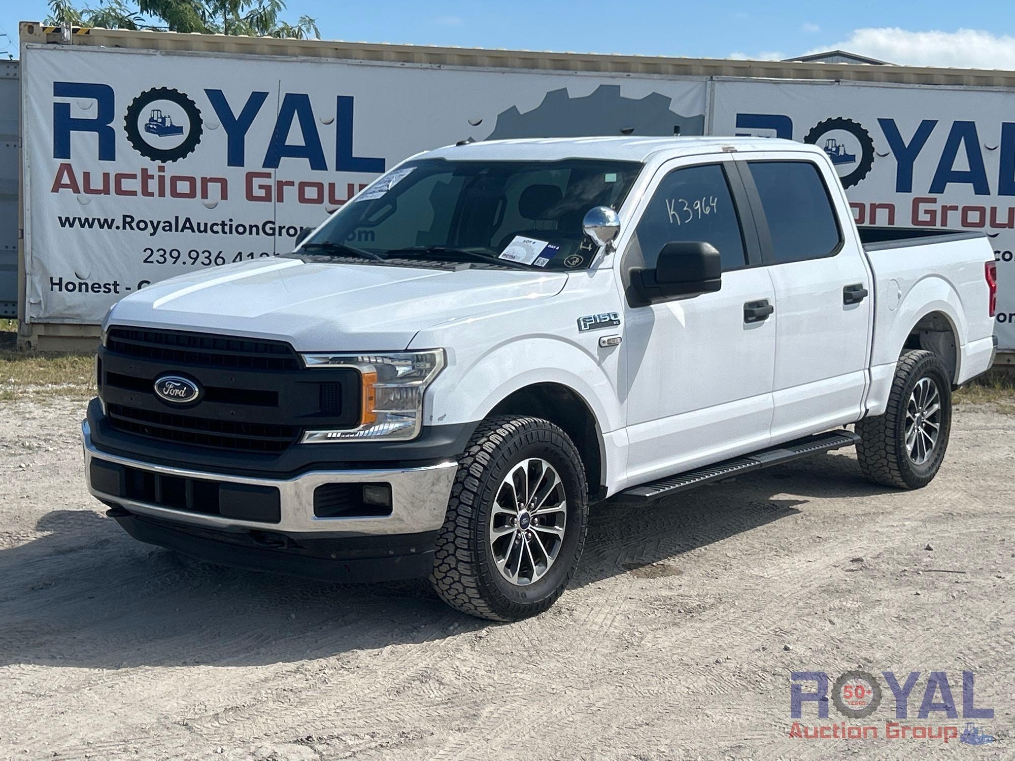 2019 Ford F-150 4x4 Crew Cab Pickup Truck (A56858)