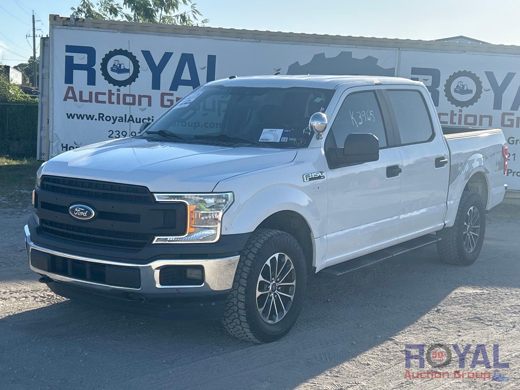 2019 Ford F-150 4x4 Crew Cab Pickup Truck (A56858)