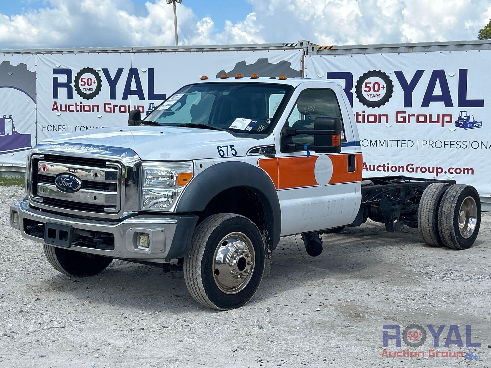 2016 Ford F-450 Cab and Chassis Truck (A51692)