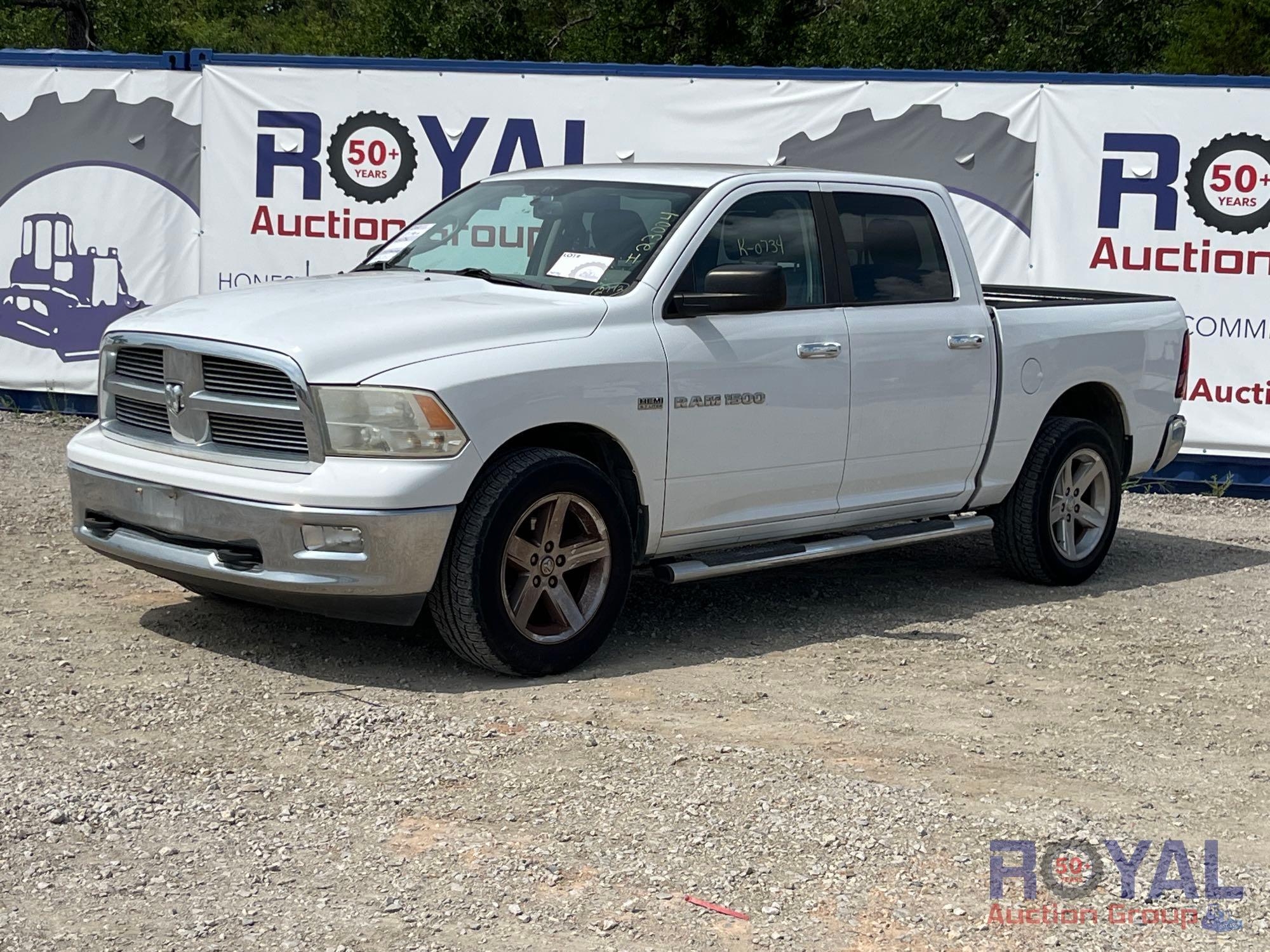 2012 Ram 1500 4x4 Crew Cab Pickup Truck (A49461)