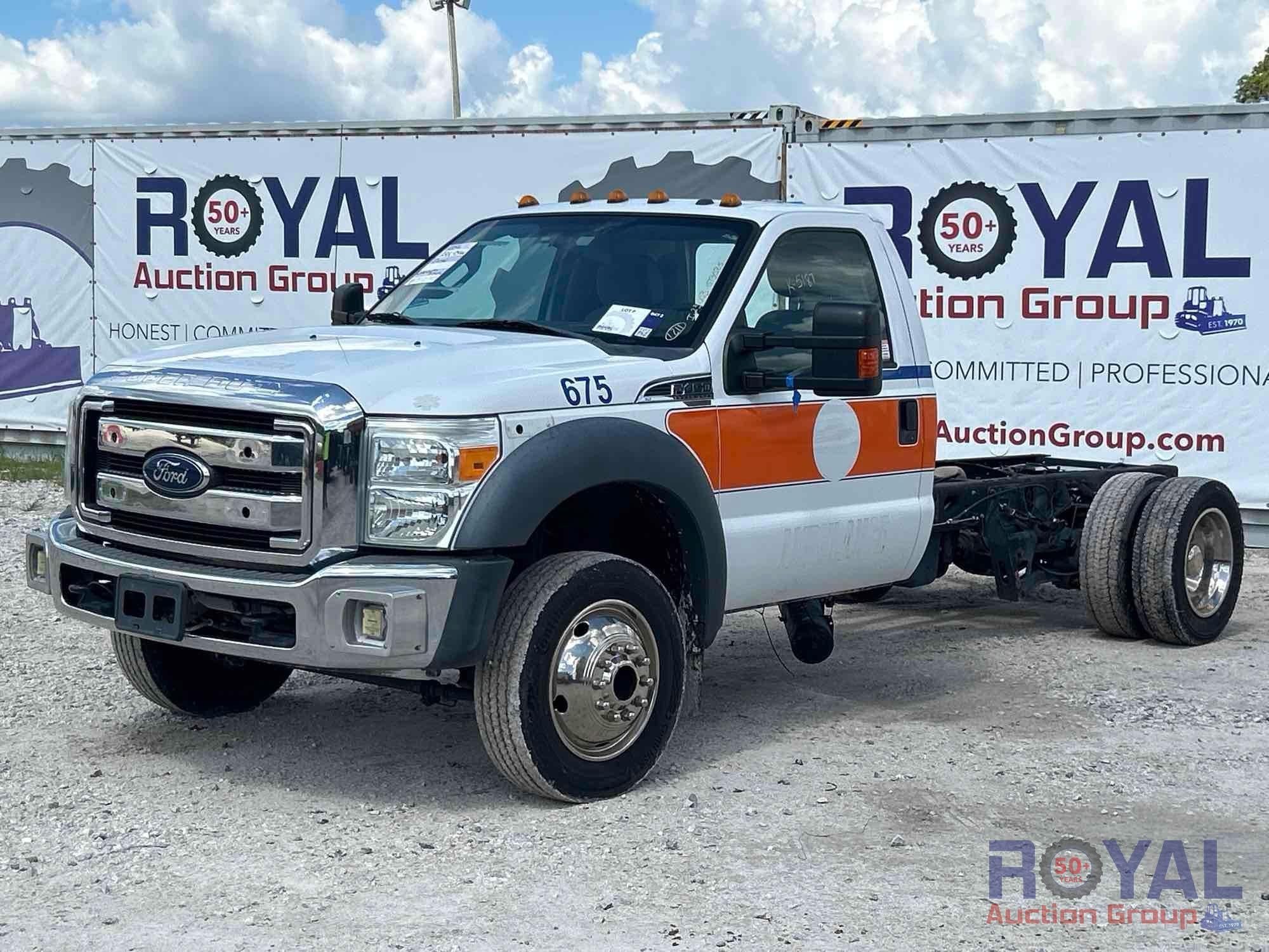 2016 Ford F-450 Cab and Chassis Truck (A51692)