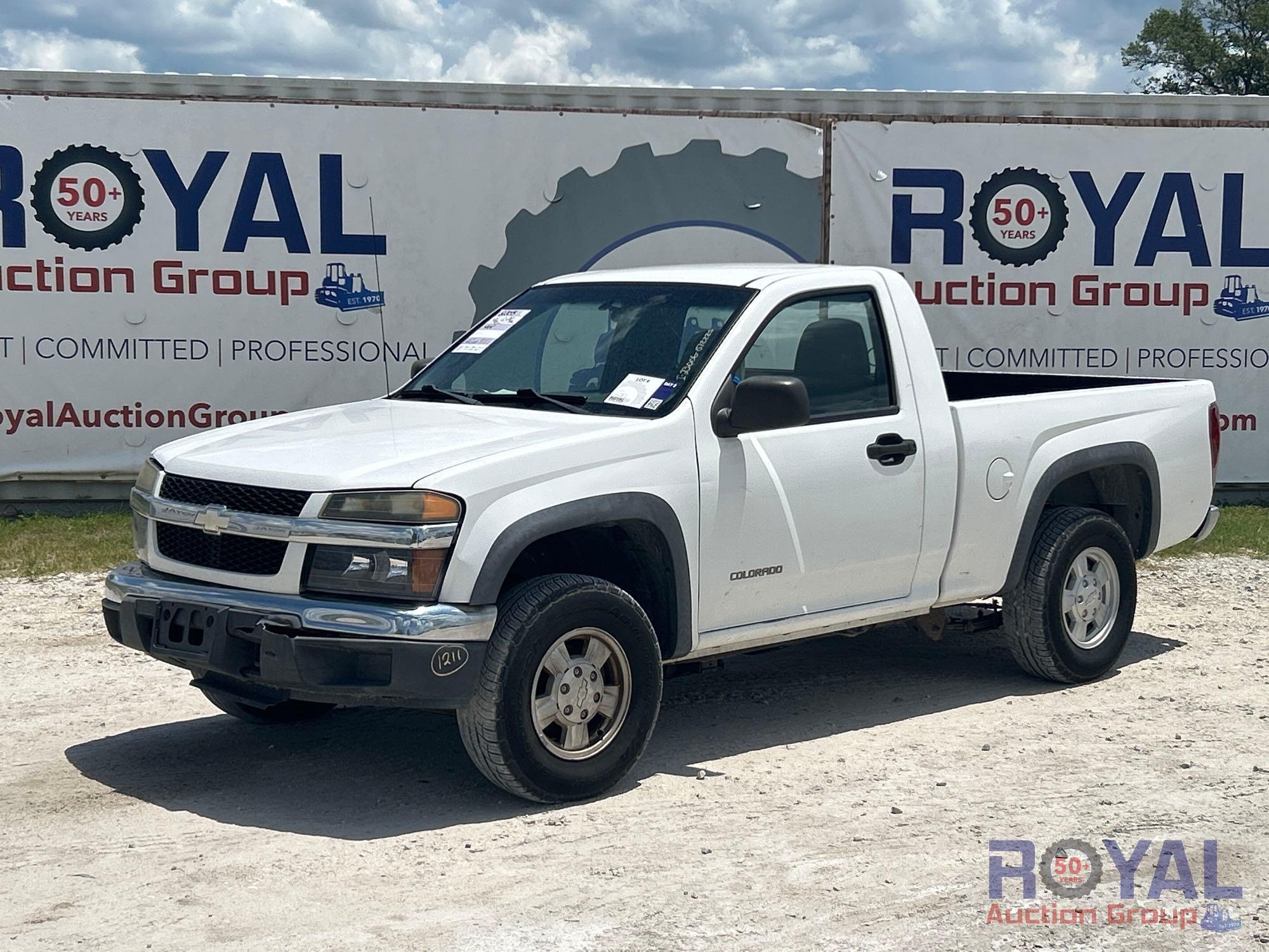 2005 Chevrolet Colorado 4x4 Pickup Truck (A51692)
