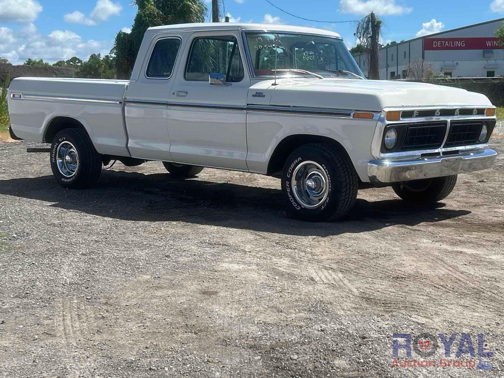 1977 Ford F-100 Ext. Cab Pickup Truck (A55788)