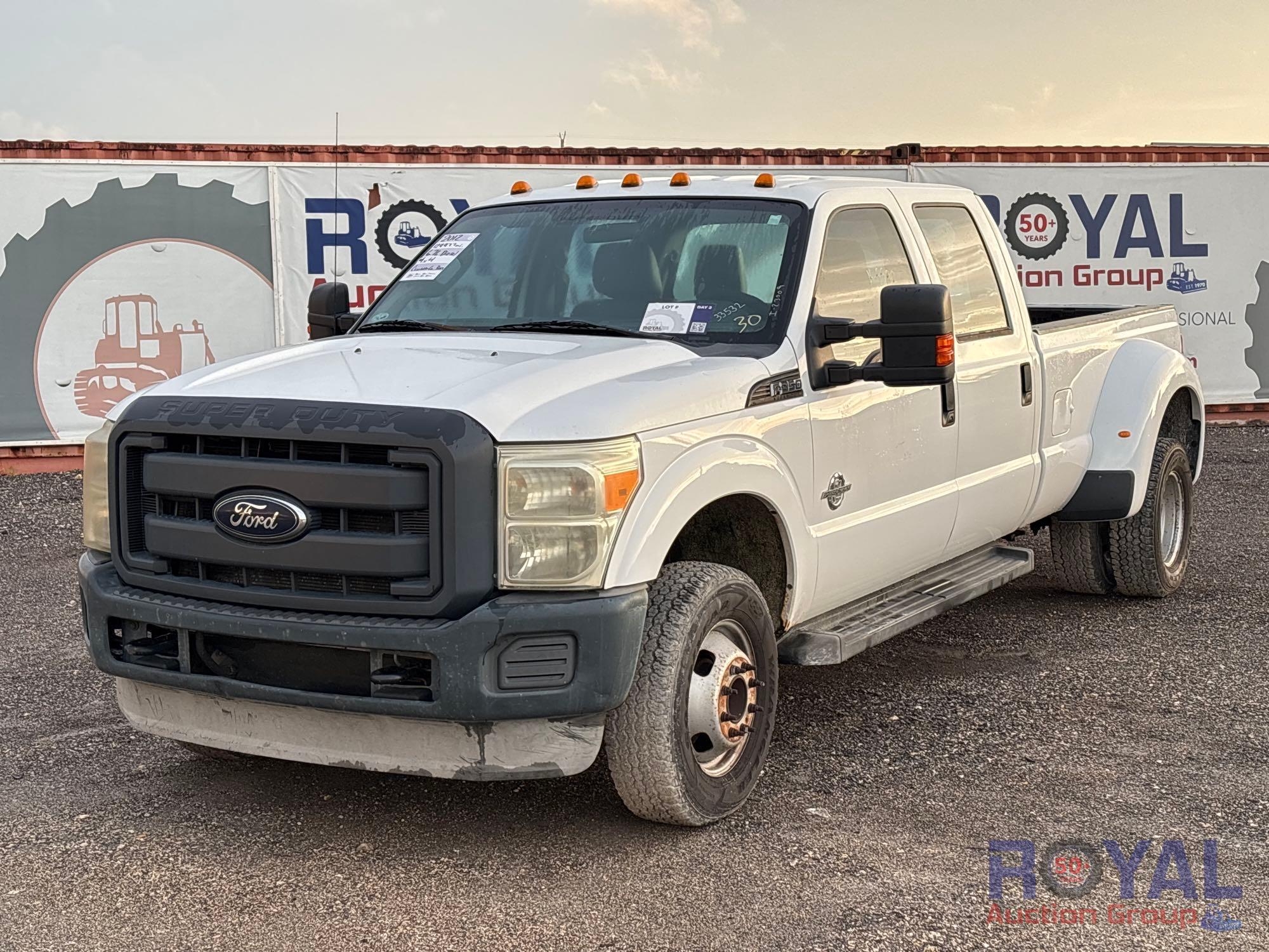 2012 Ford F-350 Crew Cab 4x4 Pickup Truck (A55788)