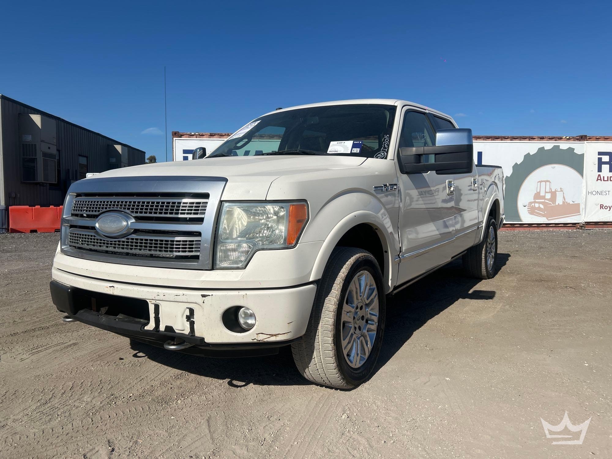 2009 Ford F-150 4x4 Crew Cab Pickup Truck (A56858)