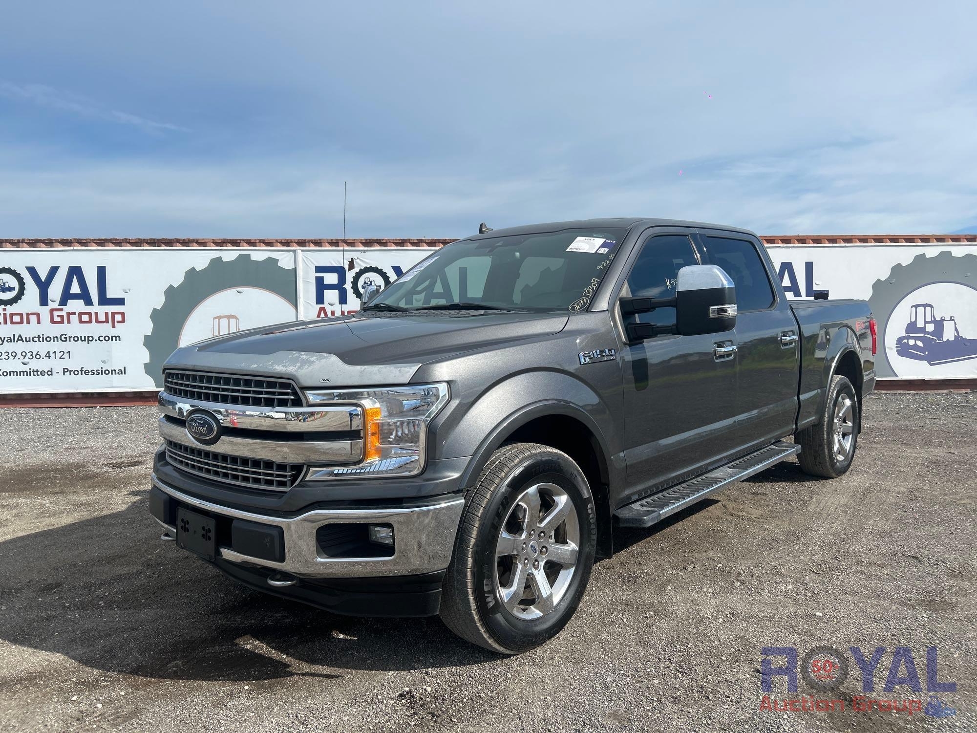 2019 Ford F-150 Crew Cab 4X4 Pickup Truck (A53422)