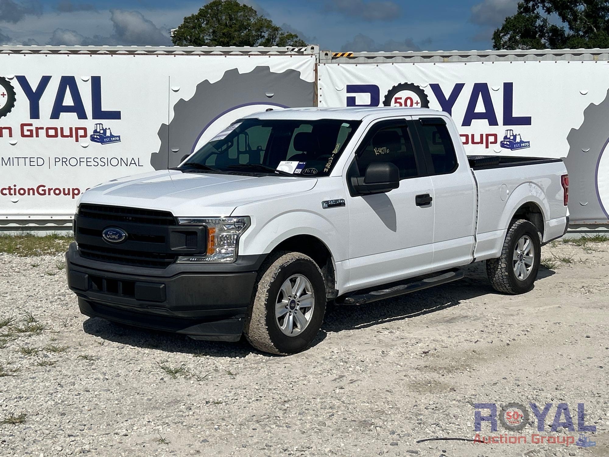 Year: 2018 Make: Ford Model: F-150 Vehicle Type: Pickup Truck Mileage: 184,501 Plate: Body Type: 4 (A51692)