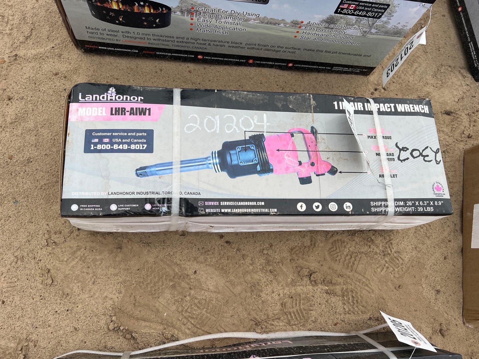 UNUSED LANDHONOR LHR-AIW1-1" AIR IMPACT WRENCH (A54757)