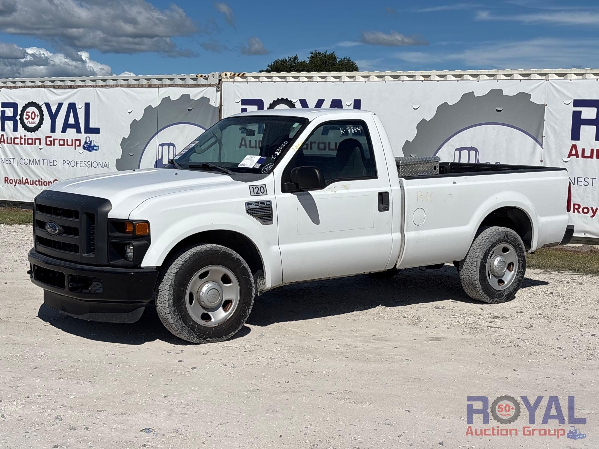 Year: 2008 Make: Ford Model: F-350 Vehicle Type: Pickup Truck Mileage: 144816 Plate: Body Type: 2 (A55852)