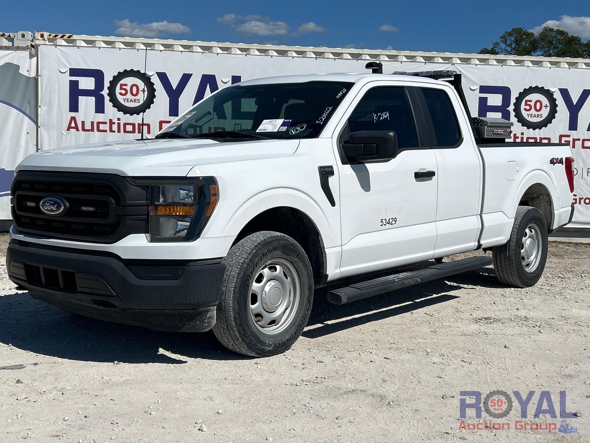 Year: 2023 Make: Ford Model: F-150 Vehicle Type: Pickup Truck Mileage: Plate: Body Type: 4 Door C... (A55852)