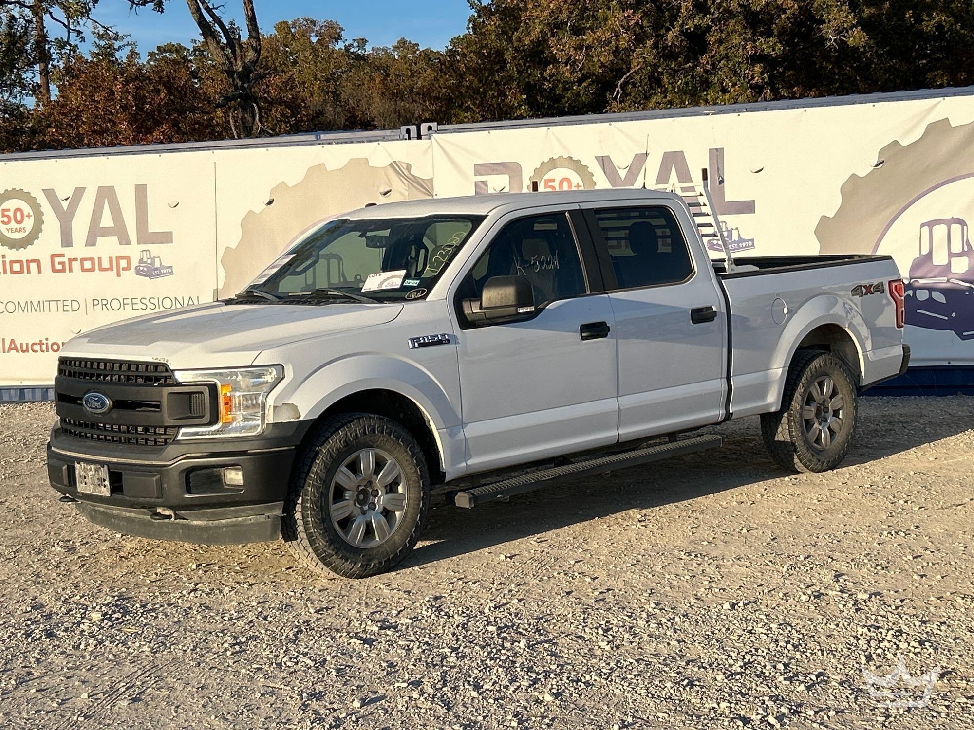 2019 Ford F150 4x4 Crew Cab Pickup Truck (A55973)