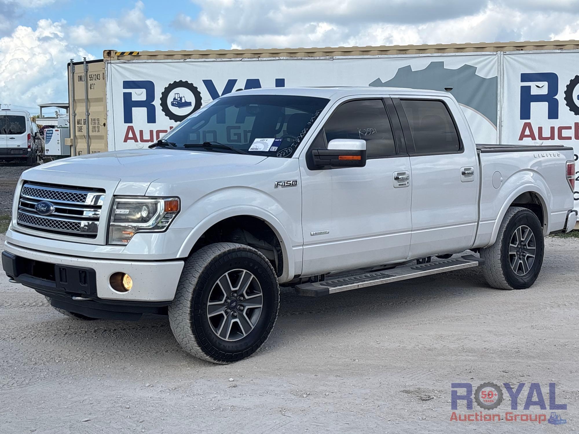 2013 Ford F-150 4x4 Crew Cab Pickup Truck (A53422)