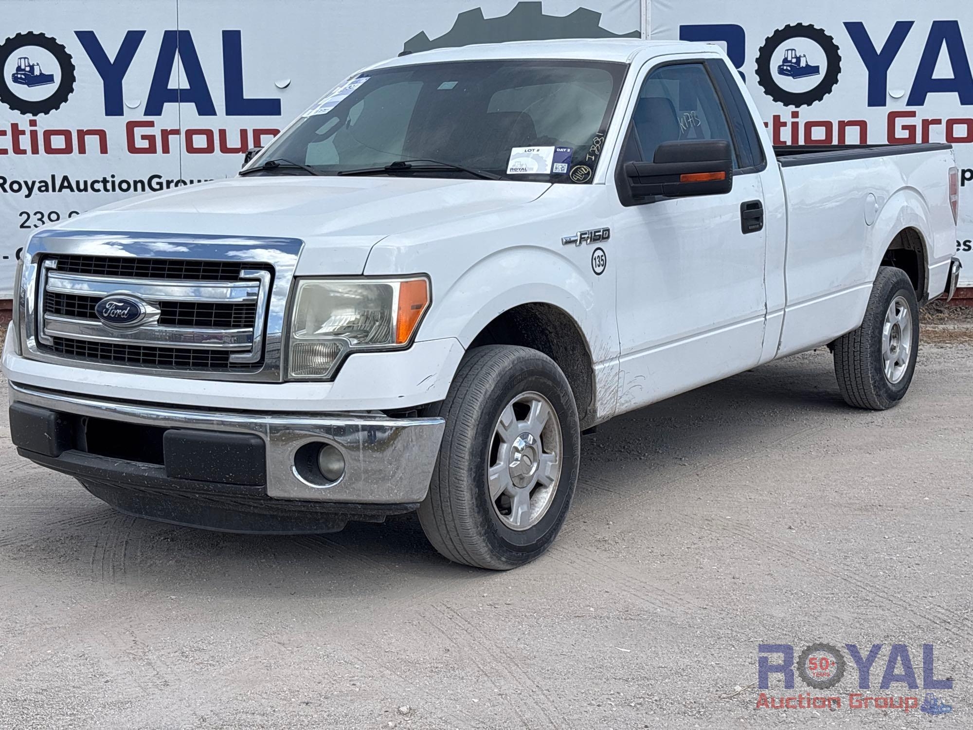 2013 Ford F-150 Pickup Truck, VIN # 1FTMF1CM2DKE71713 (A55788)
