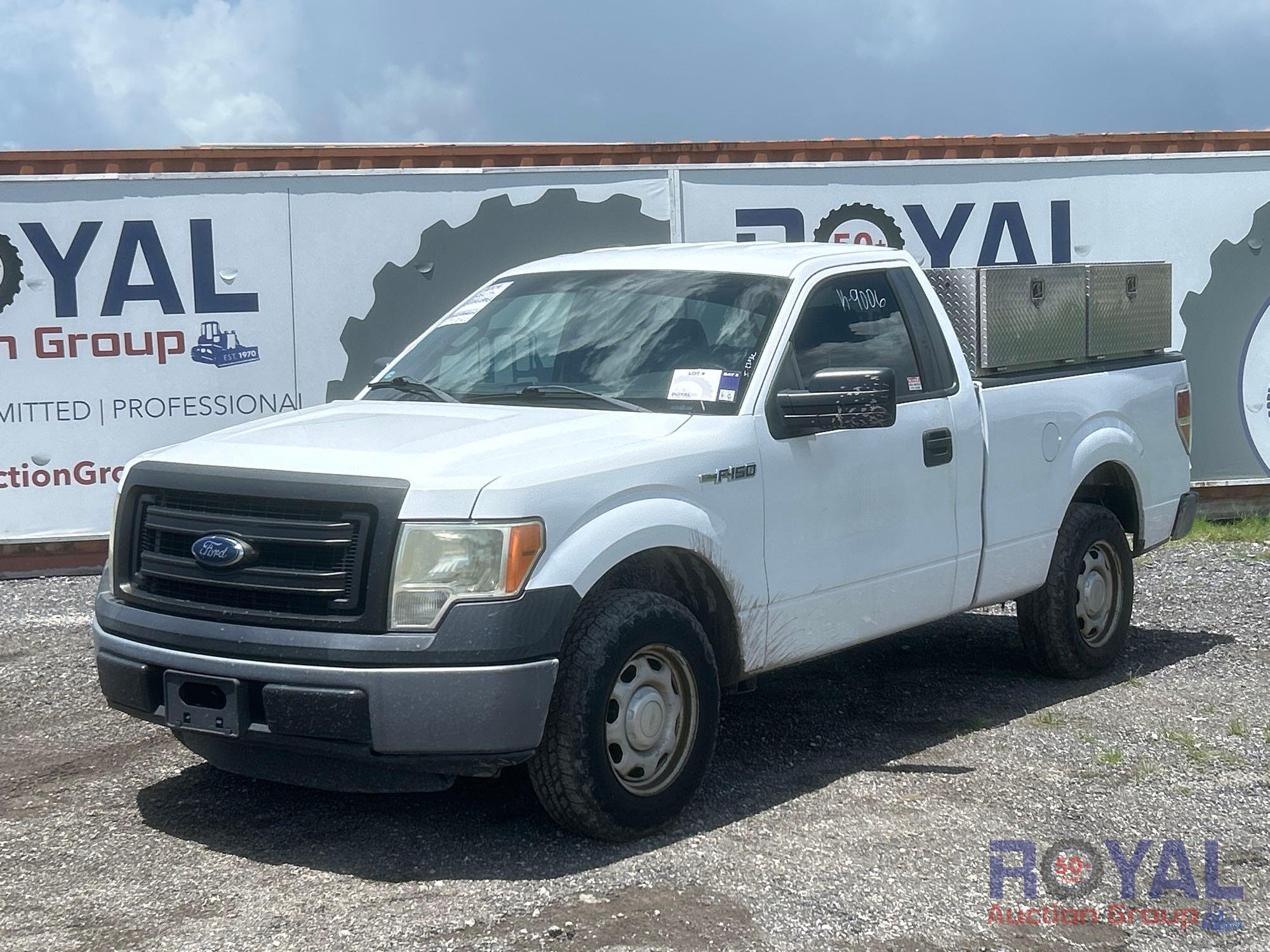 2014 Ford F150 Single Cab Pickup Truck (A50323)