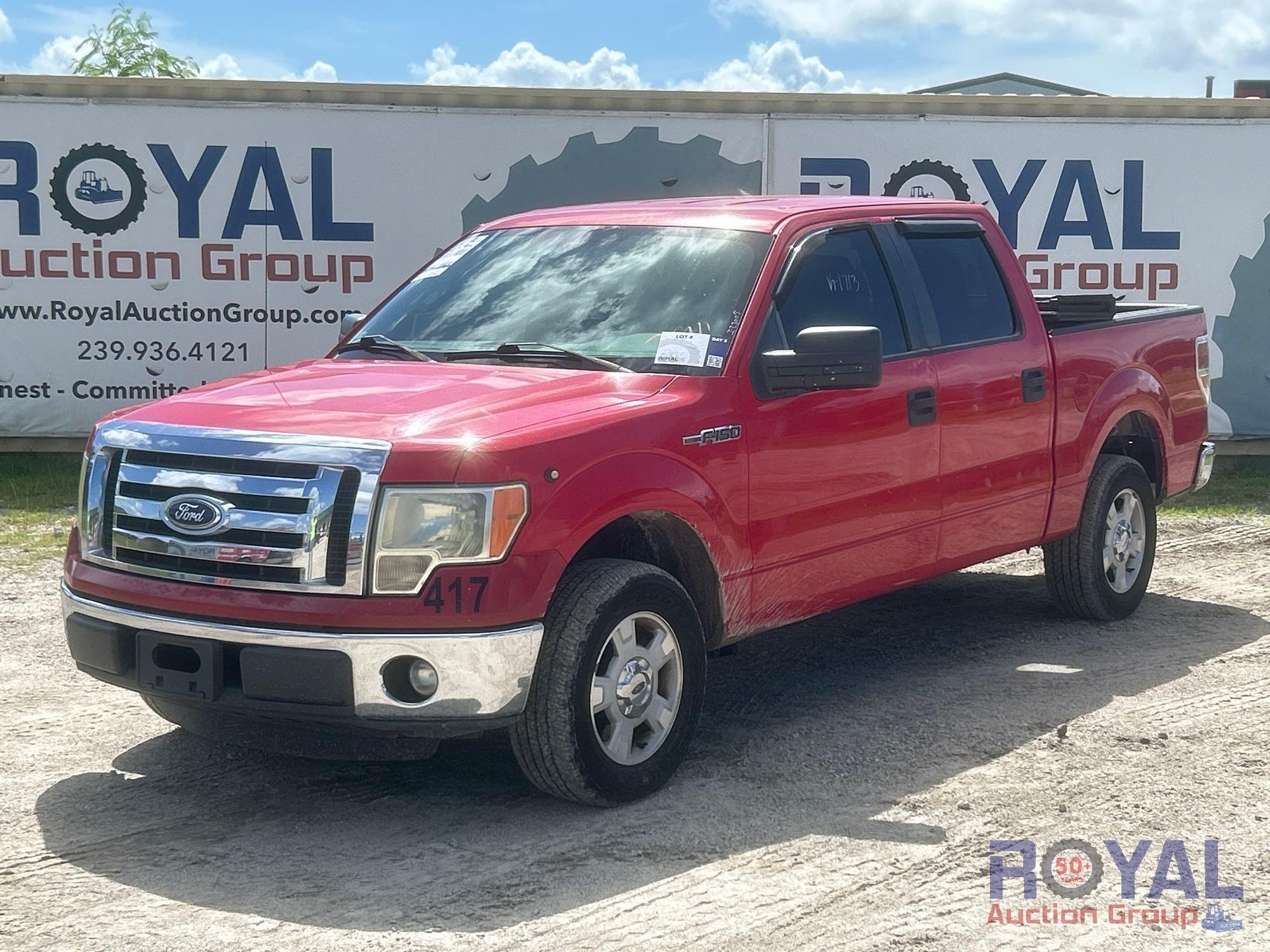 2012 Ford F-150 Crew Cab Pickup Truck (A53422)