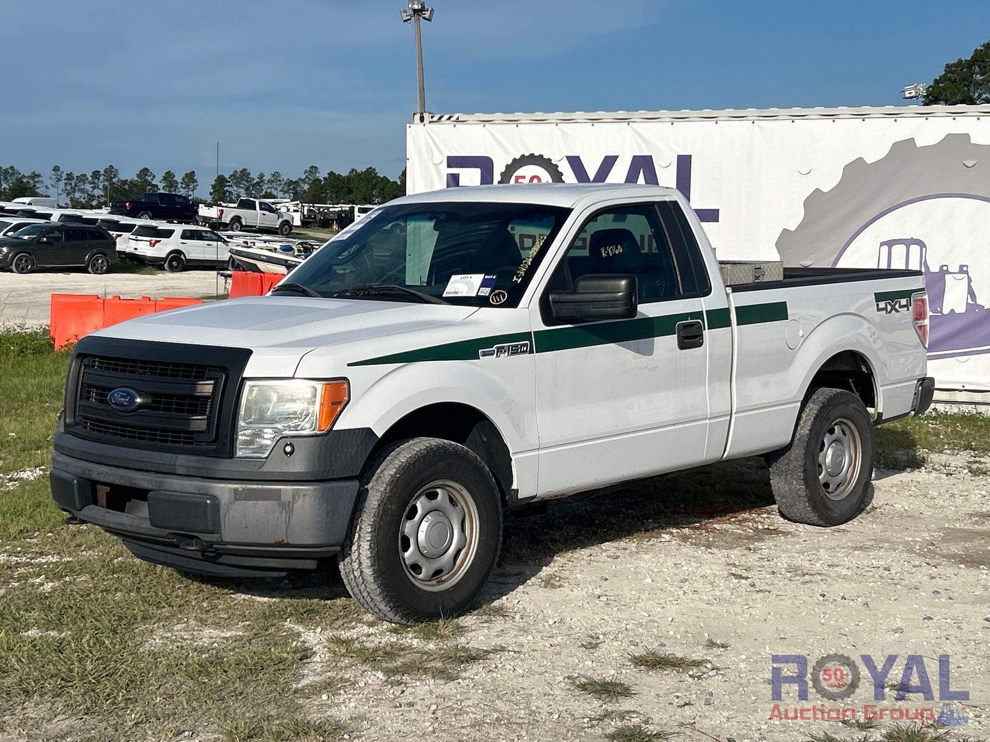 2013 Ford F-150 4x4 Pickup Truck (A55852)