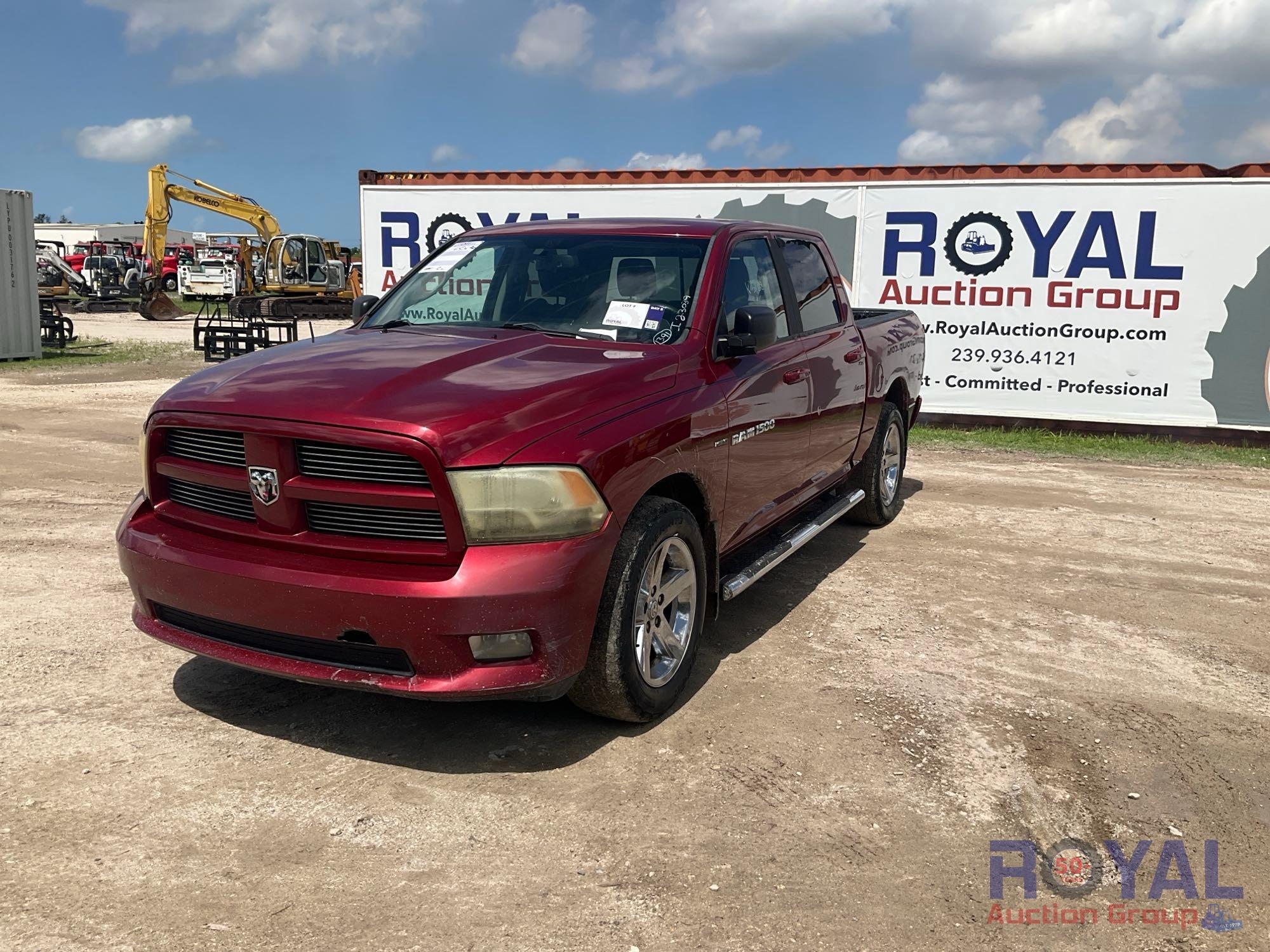 2011 Ram 1500 4x4 Crew Cab Pickup Truck (A53422)