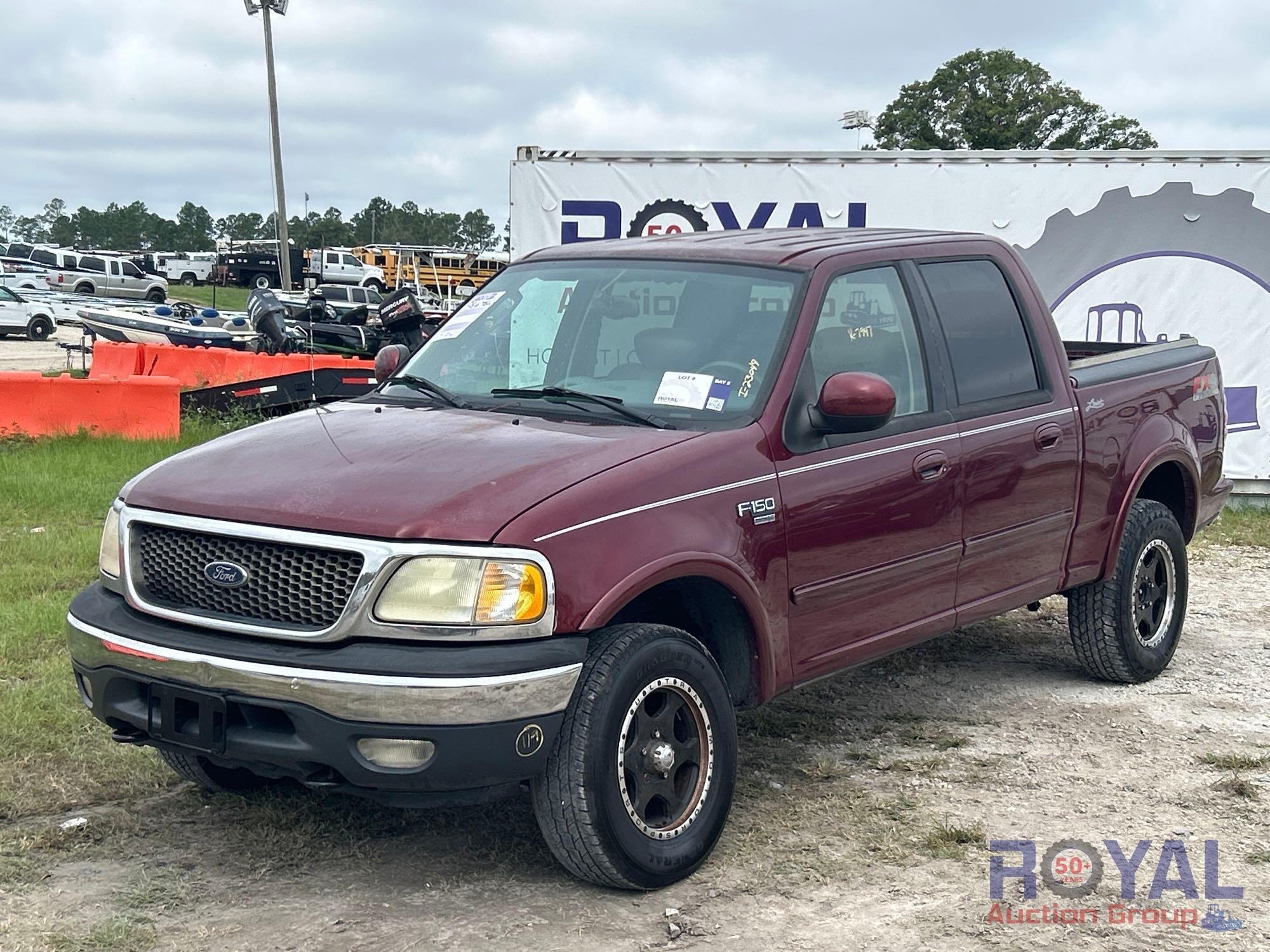2003 Ford F-150 4x4 Crew Cab Pickup Truck (A51692)