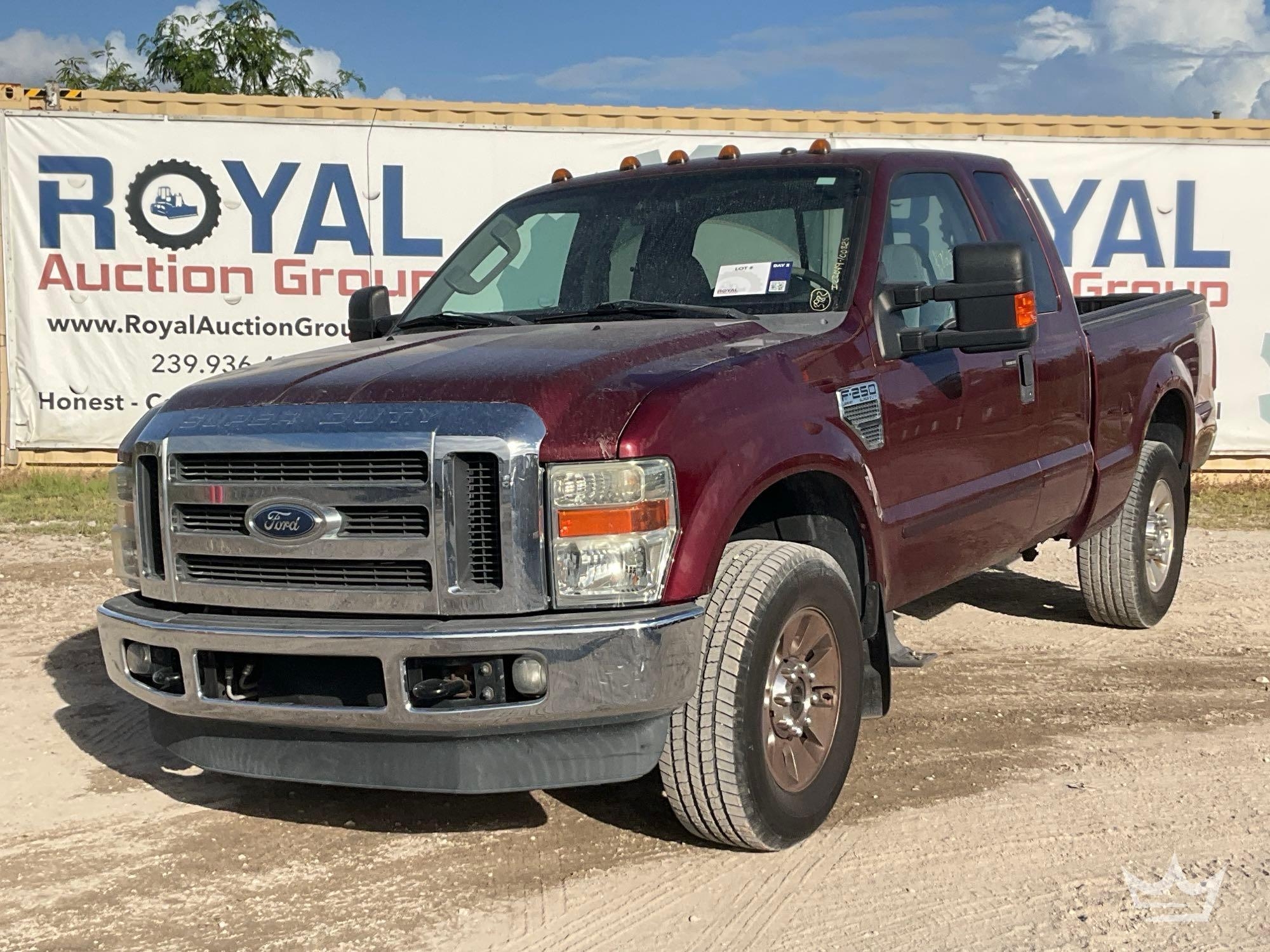 2008 Ford F-250 4x4 Ext. Cab Pickup Truck (A56858)