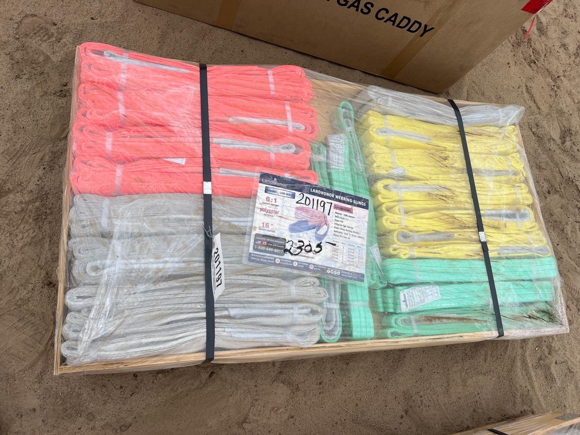 UNUSED LANDHONOR LHR-WS22 WEBBING SLINGS (A54757)