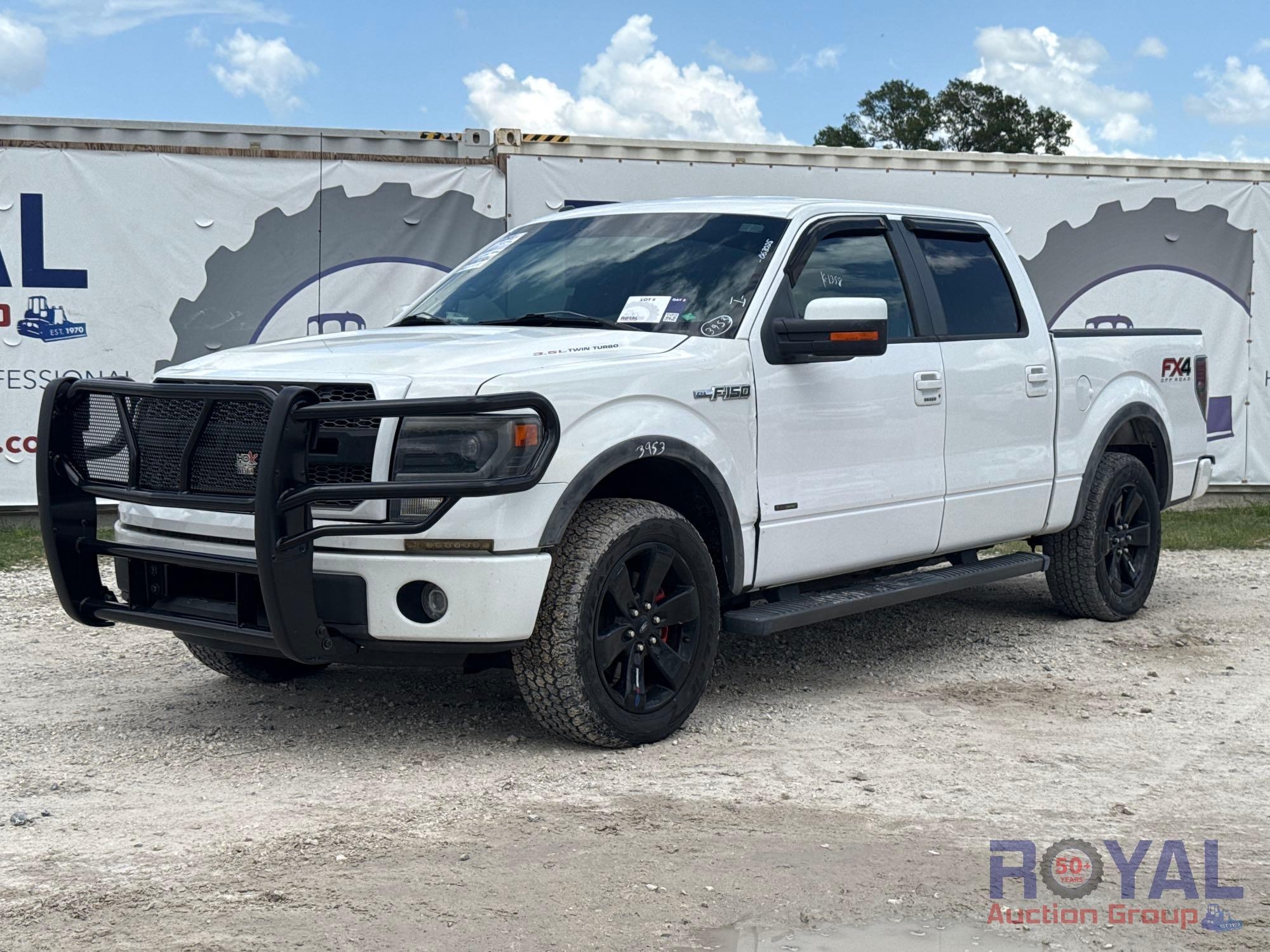 2013 Ford F-150 4x4 Crew Cab Pickup Truck (A51692)