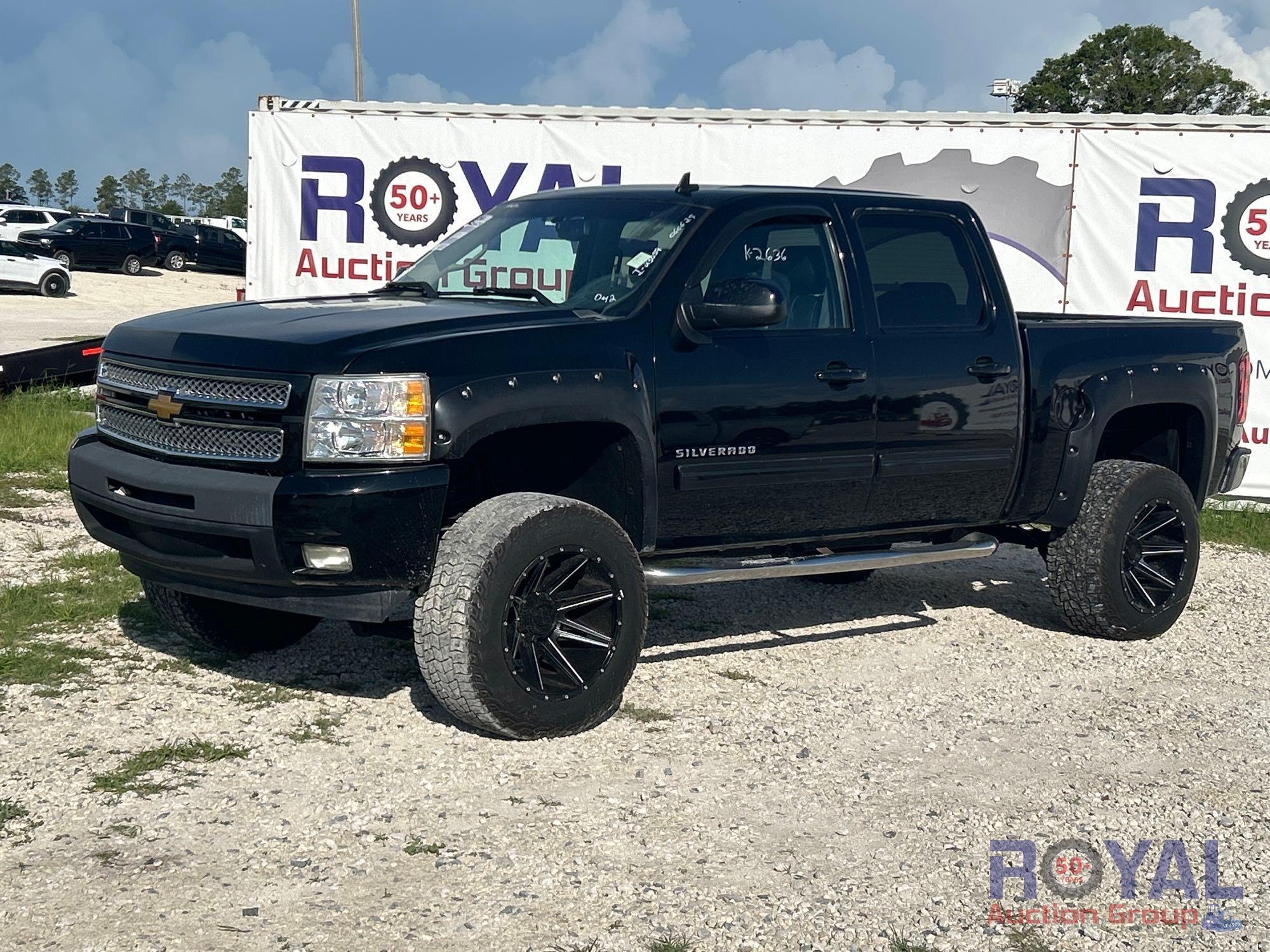 2012 Chevrolet Silverado 1500 LTZ Crew Cab Pickup Truck (A48081)