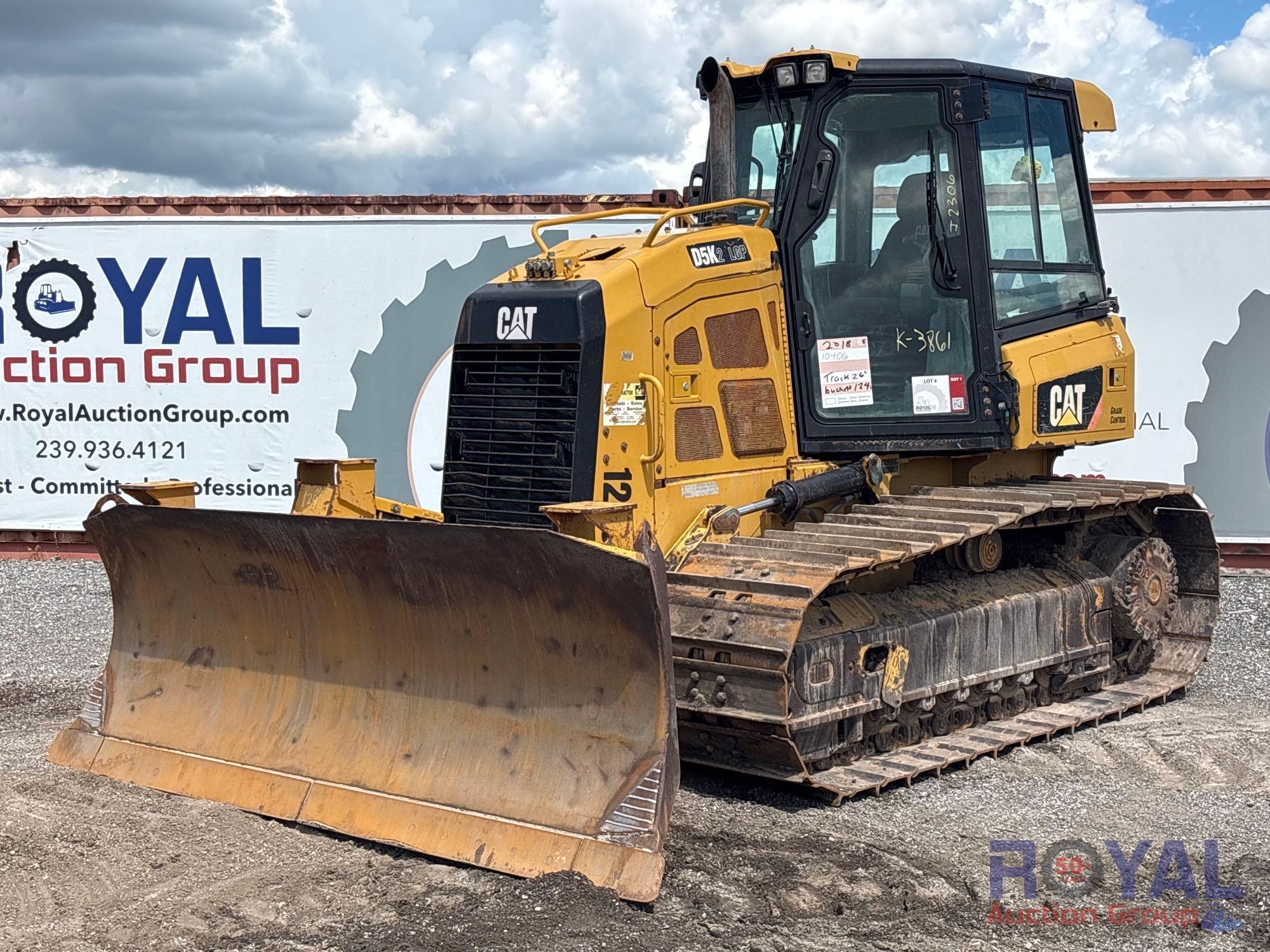 2018 Caterpillar D5K2 LGP Crawler Tractor Dozer (A53421)