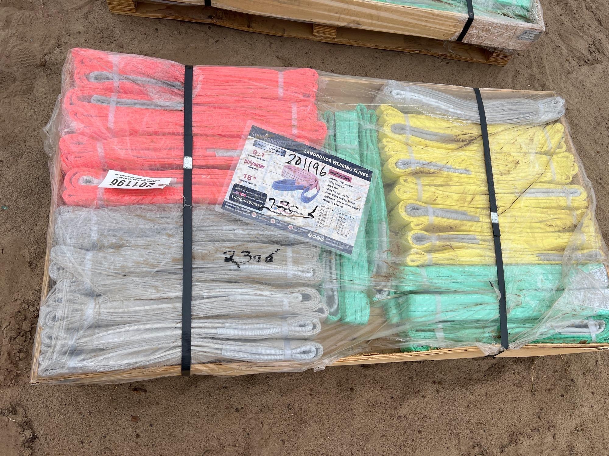 UNUSED LANDHONOR LHR-WS22 WEBBING SLINGS (A54757)