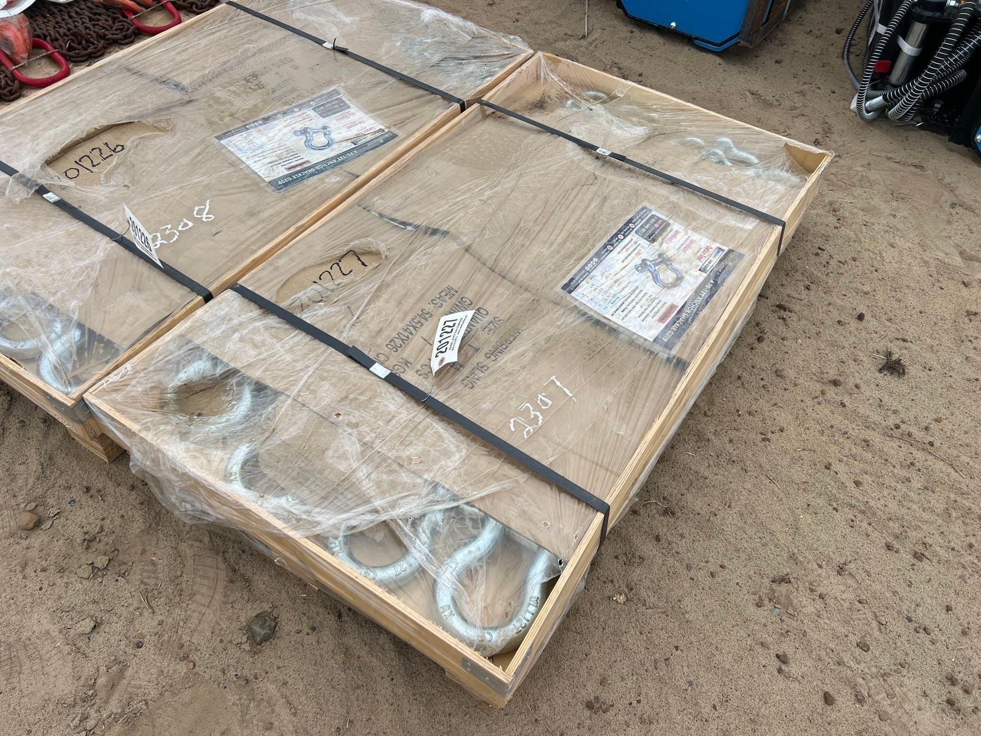 UNUSED LANDHONOR LHR-G209 ANCHOR SHACKLES (A54757)
