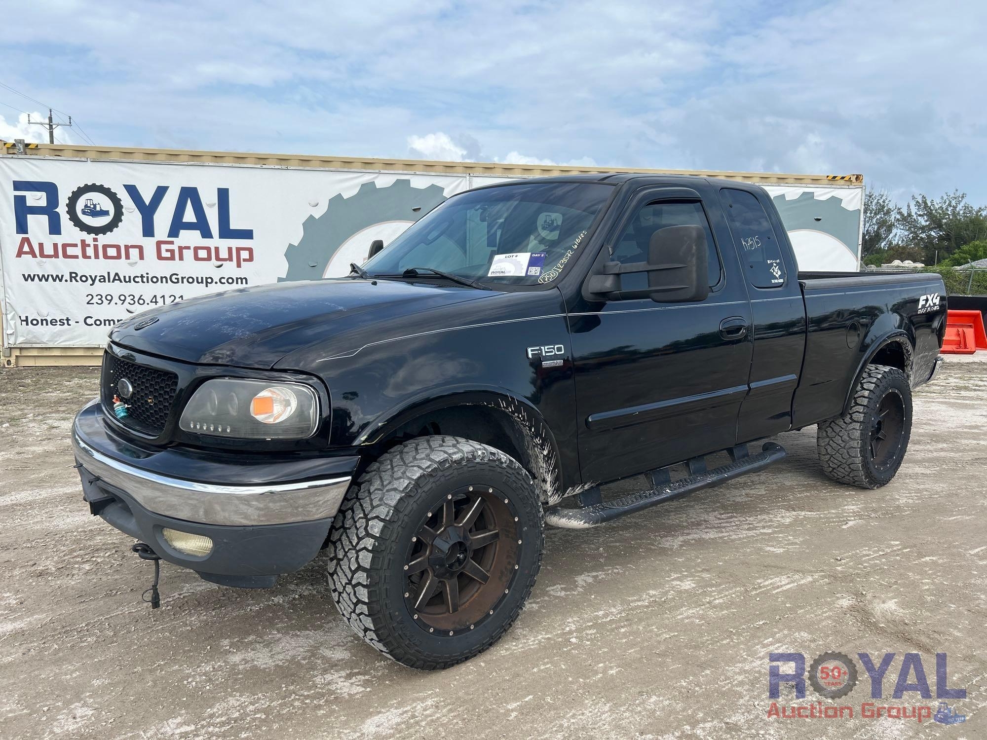 2002 Ford F-150 4x4 Ext. Cab Pickup Truck (A50323)