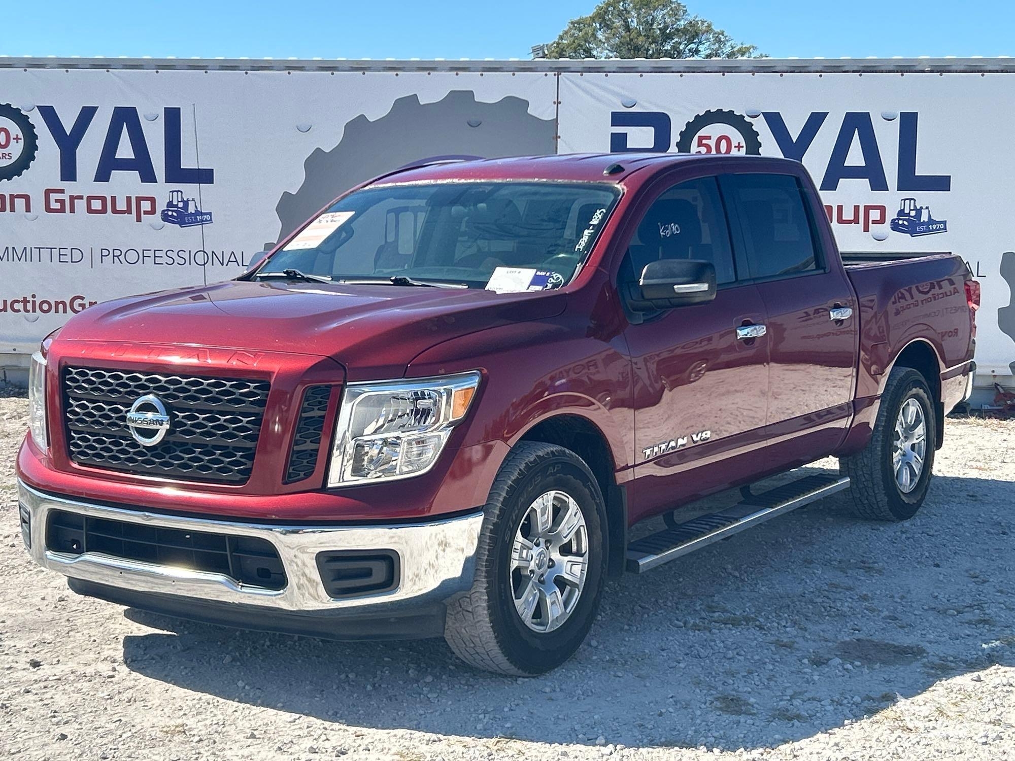 2019 Nissan Titan Crew Cab Pickup Truck (A55852)