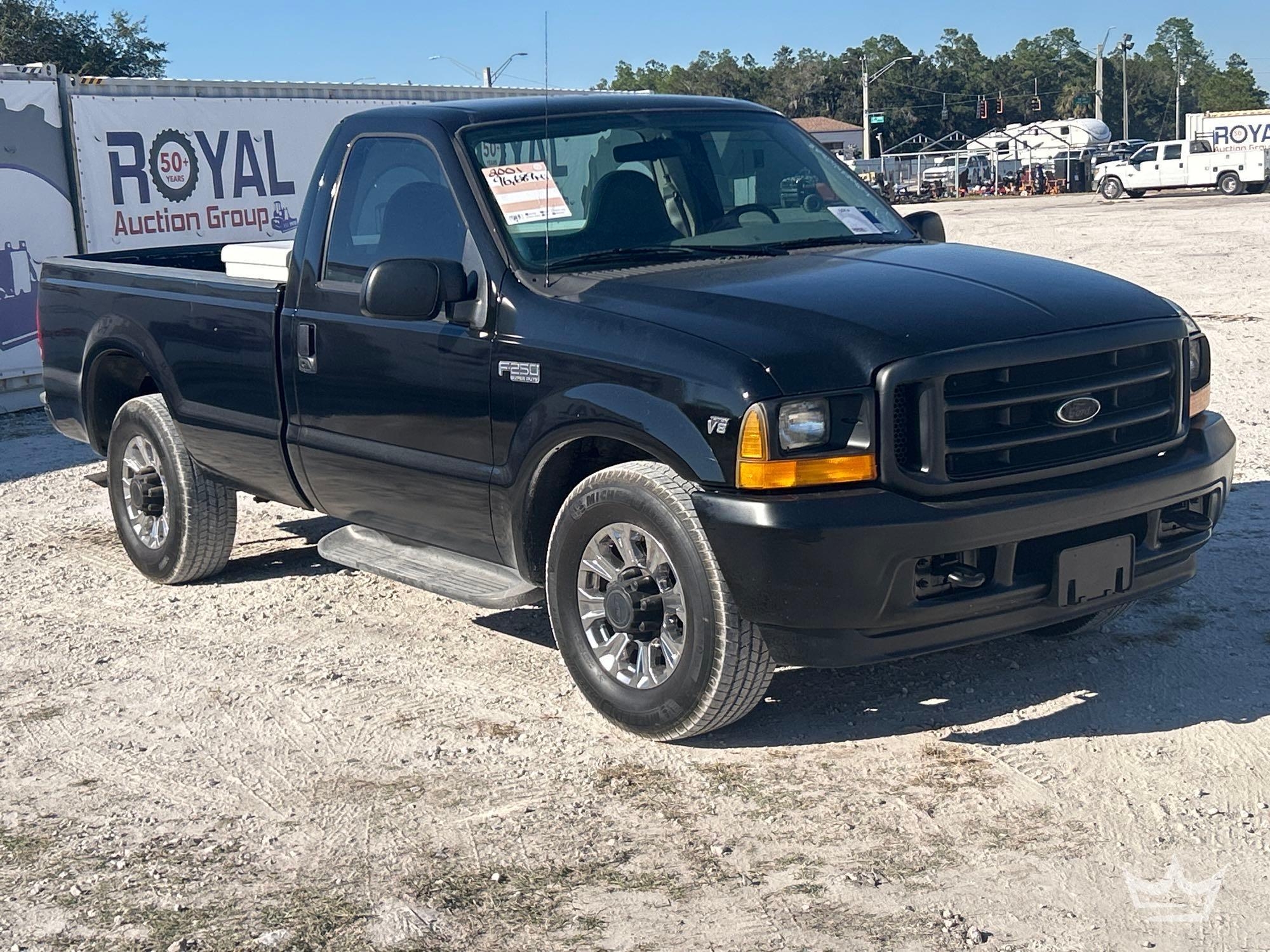 Year: 2001 Make: Ford Model: F-250 Vehicle Type: Pickup Truck Mileage: 96,689 Plate: Body Type: 2 (A55852)