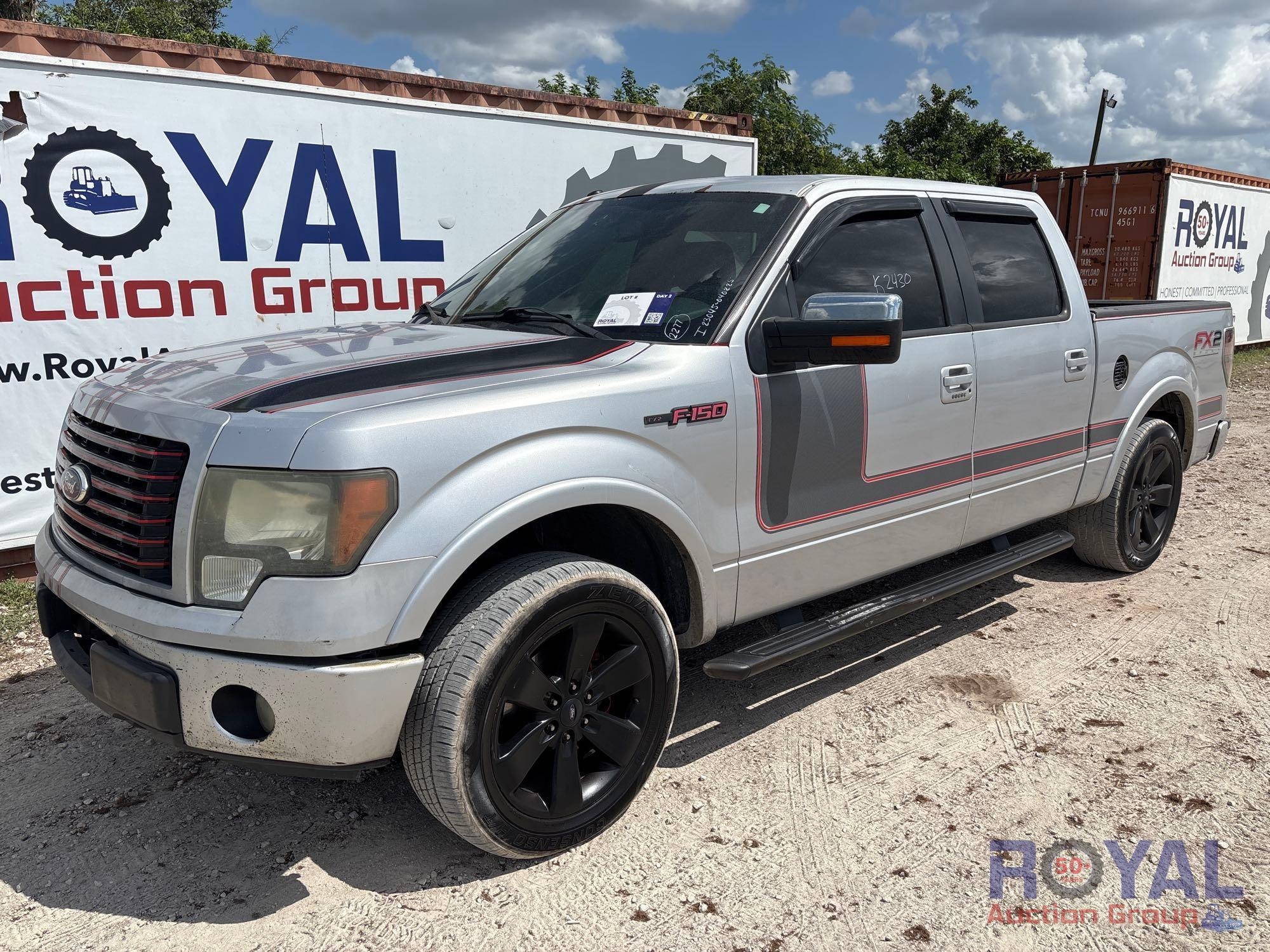 2012 Ford F-150 Crew Cab Pickup Truck (A50323)