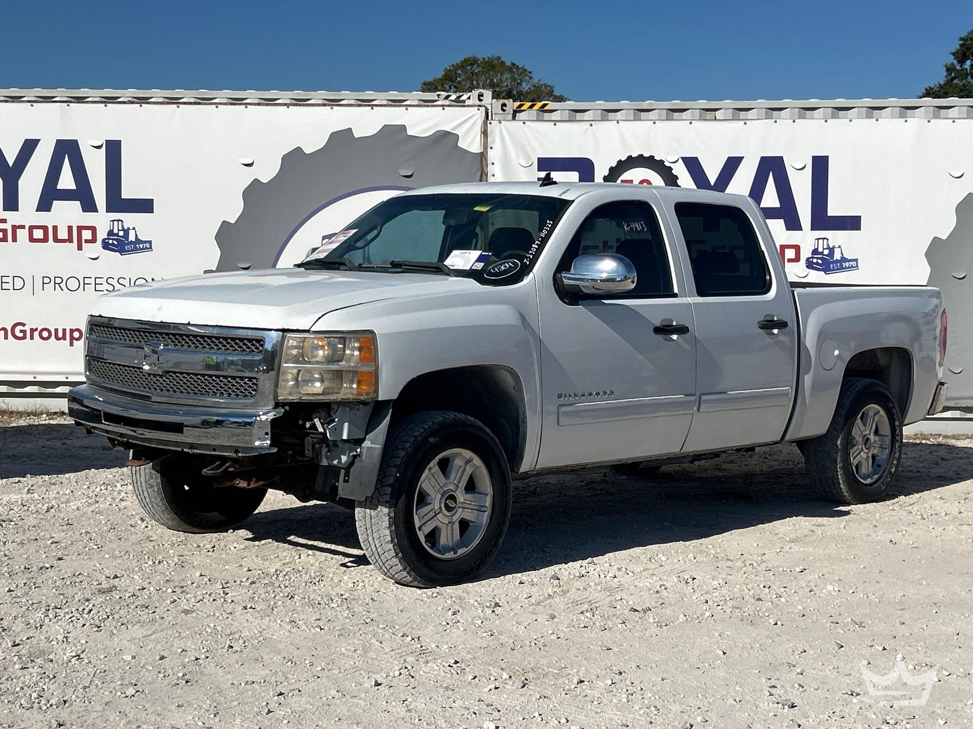 2012 Chevrolet Silverado 1500 4x4 Crew Cab Pickup Truck (A55852)