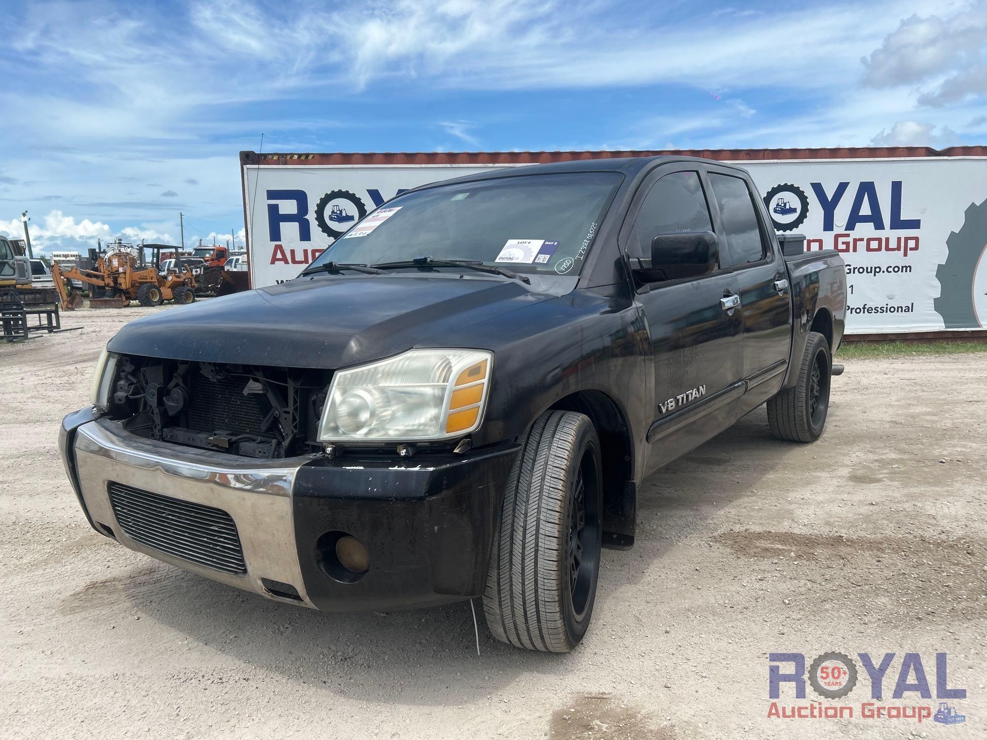 2006 Nissan Titan Crew Cab Pickup Truck (A53422)