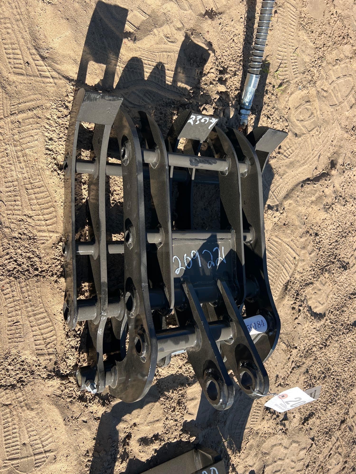 UNUSED FUTURE MINI EXCAVATOR WOOD GRAPPLE (A60432)