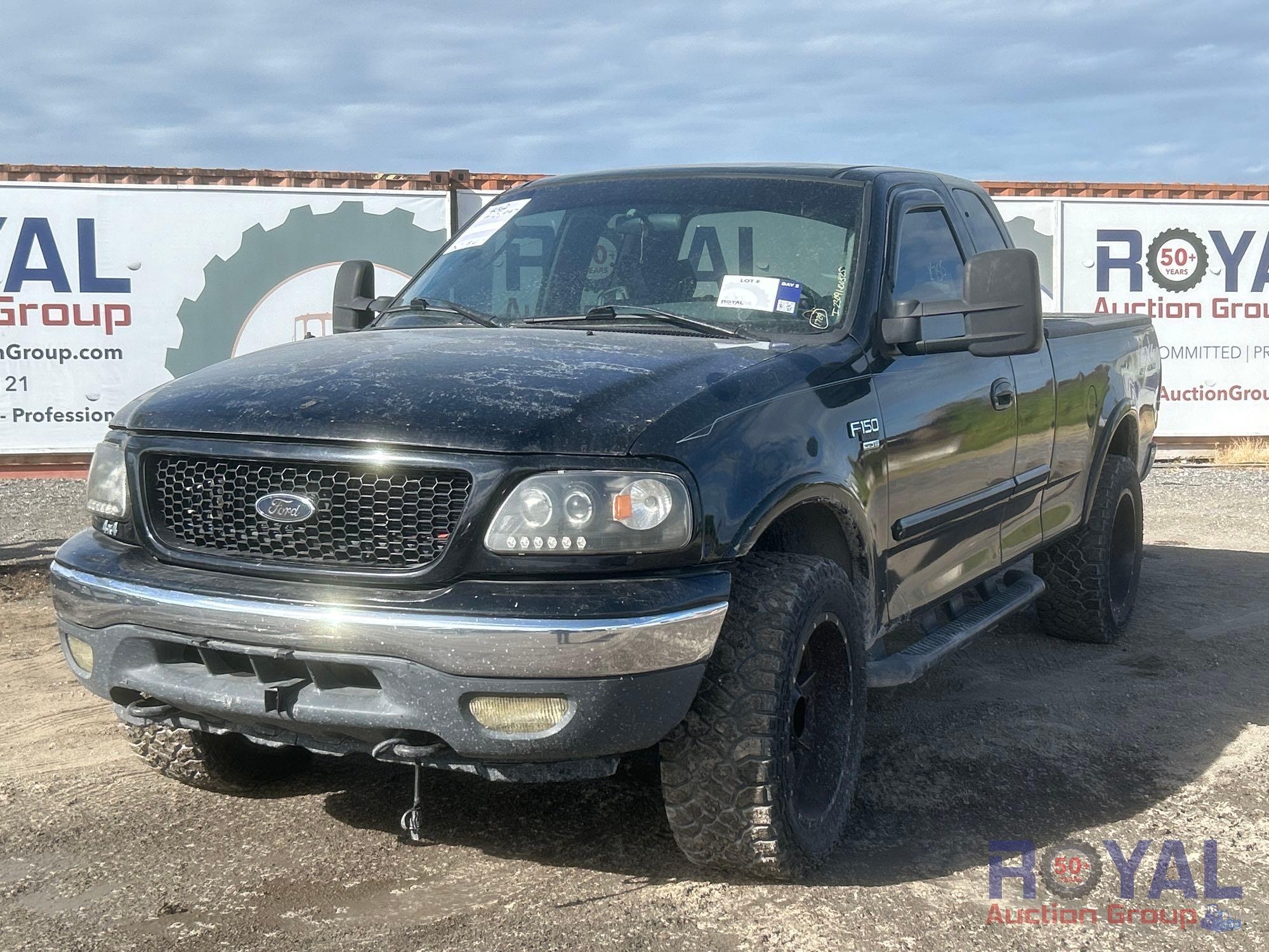 2002 Ford F-150 4x4 Ext. Cab Pickup Truck (A55788)