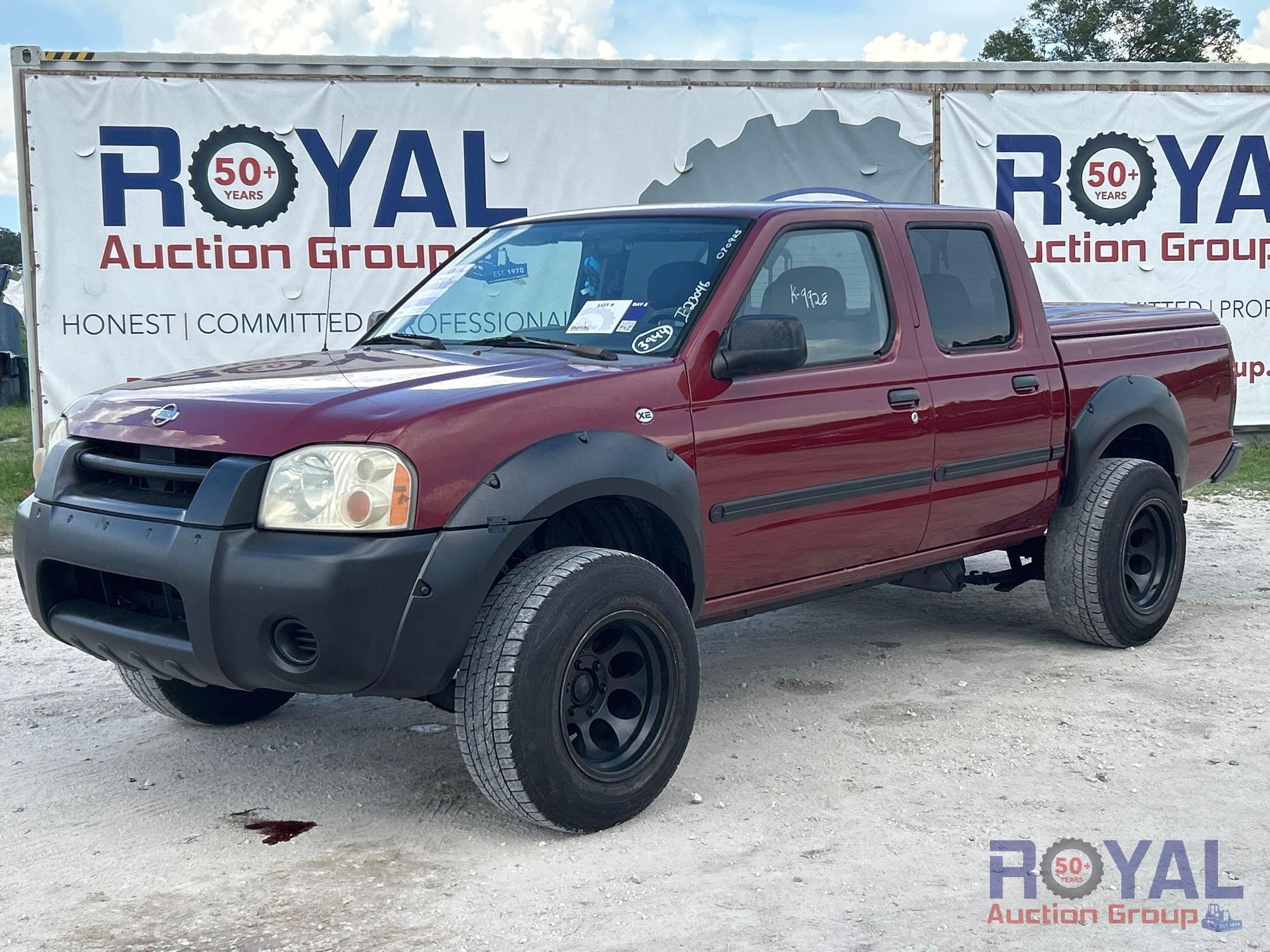 2001 Nissan Frontier Crew Cab Pickup Truck (A51692)