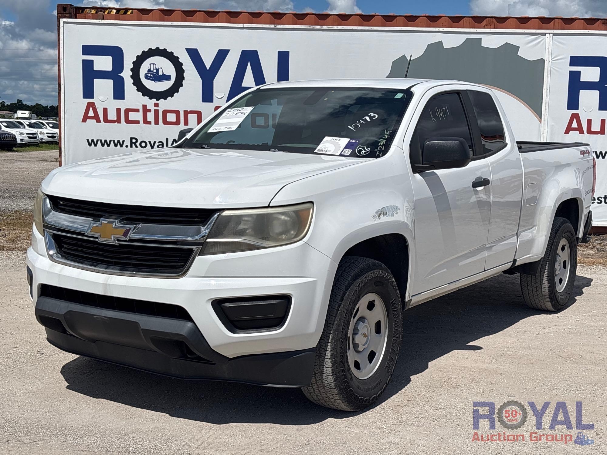 2018 Chevrolet Colorado 4x4 Ext. Cab Pickup Truck (A53422)