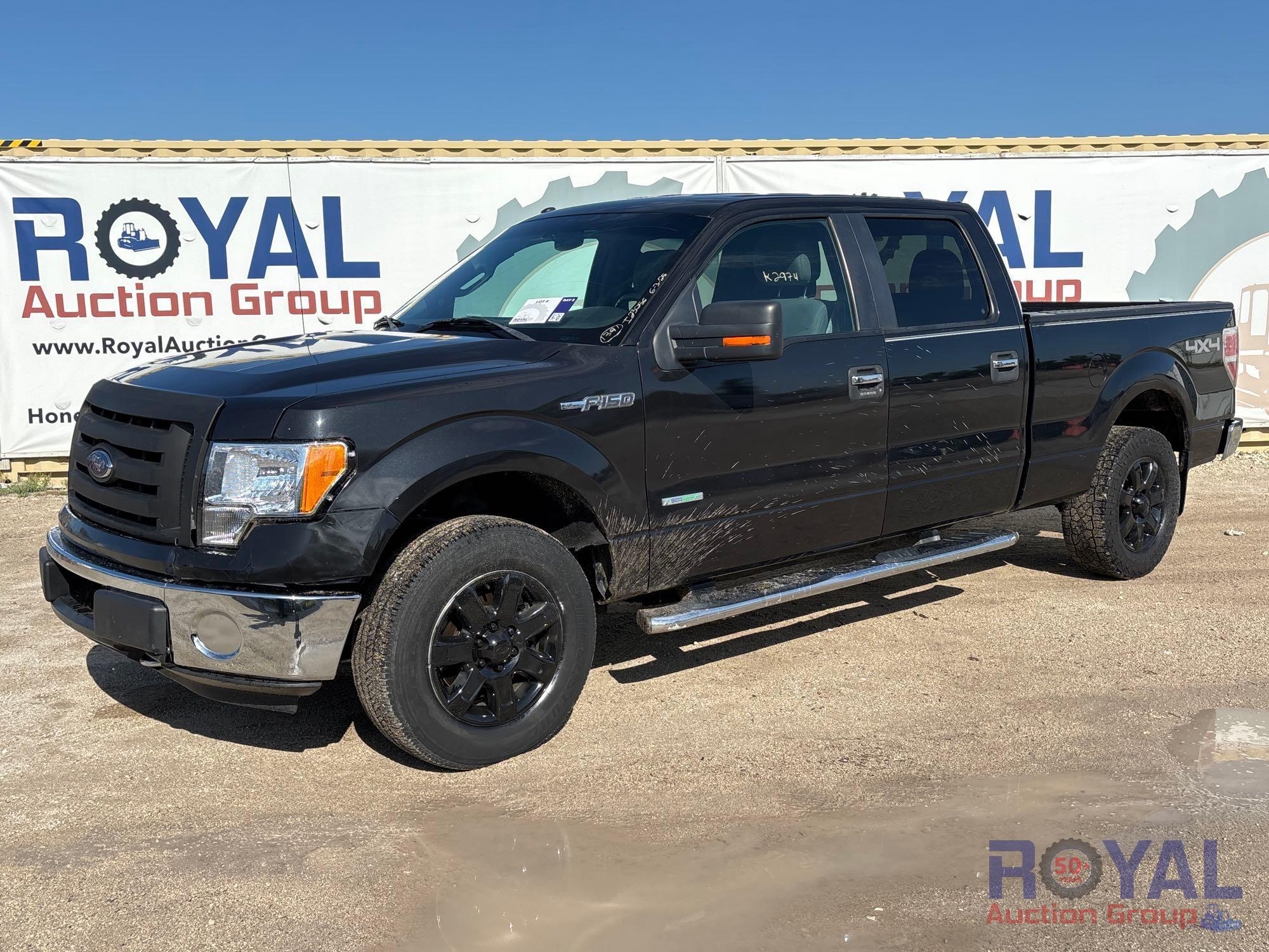 2013 Ford F-150 4x4 Crew Cab Pickup Truck (A53422)