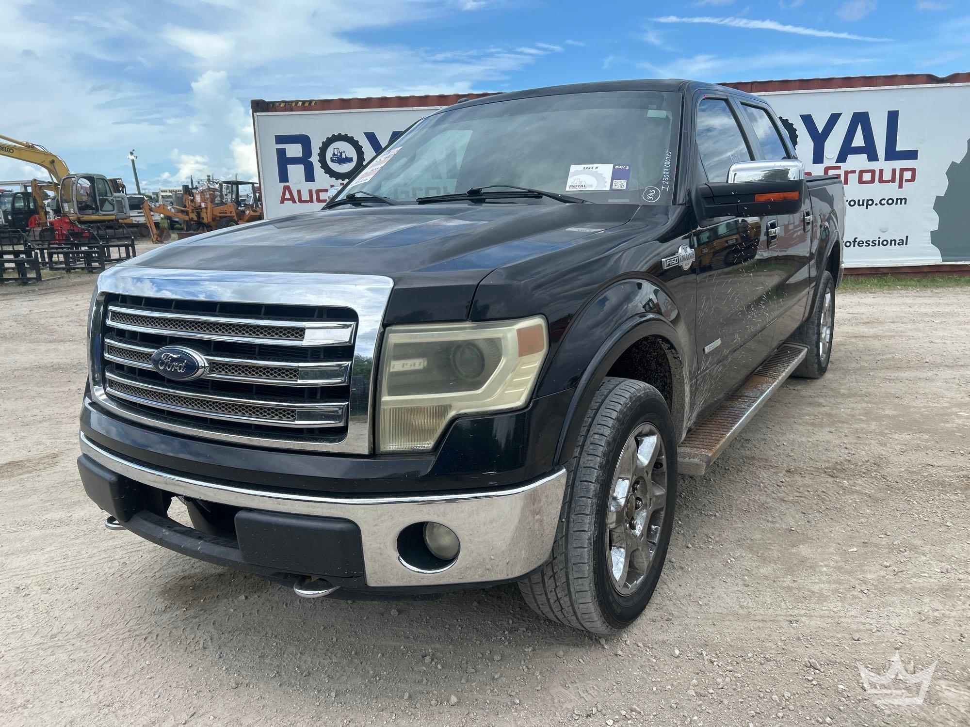 2013 Ford F-150 4x4 Crew Cab Pickup Truck (A56858)