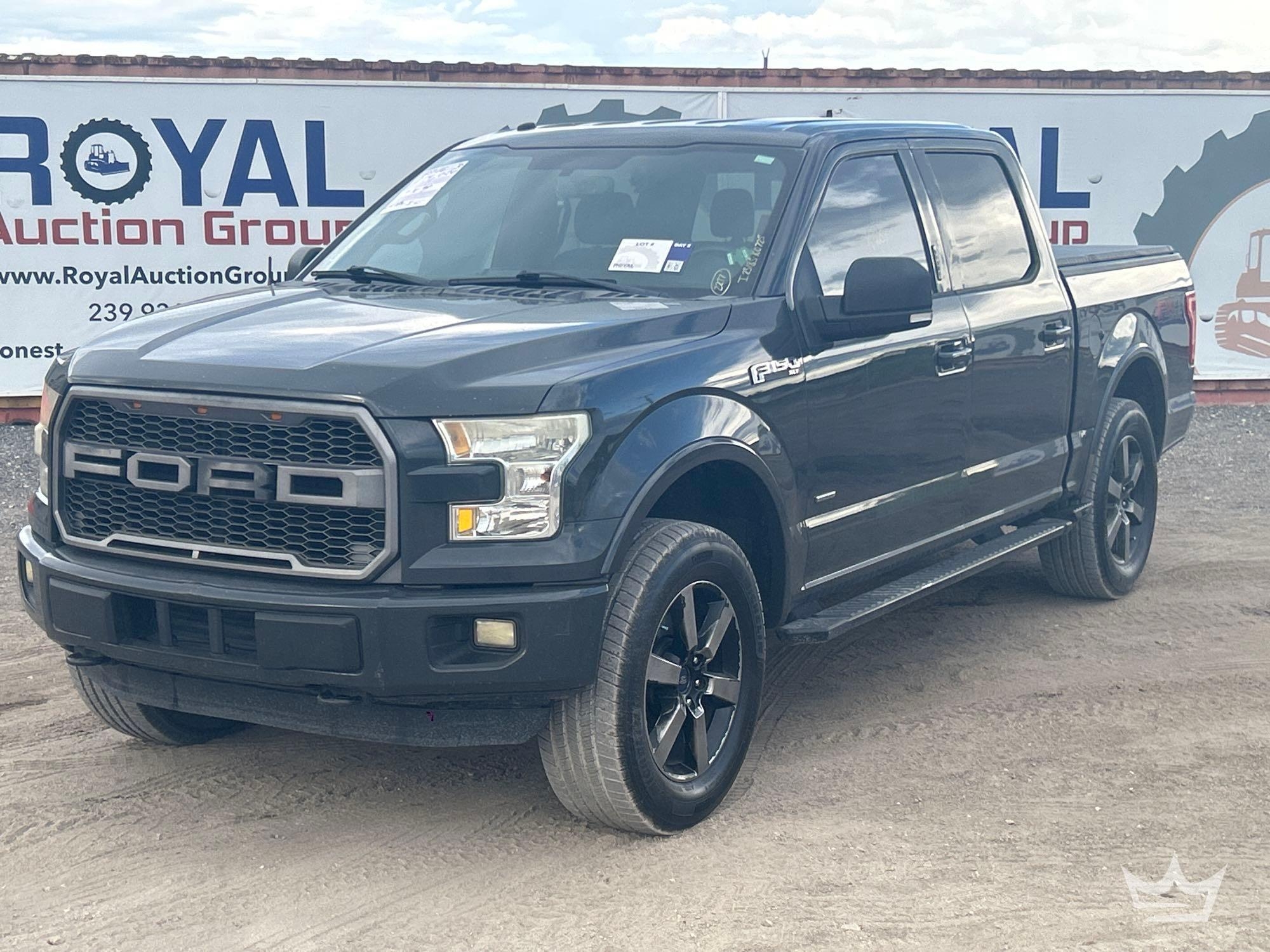 2016 Ford F-150 4x4 Crew Cab Pickup Truck (A56858)