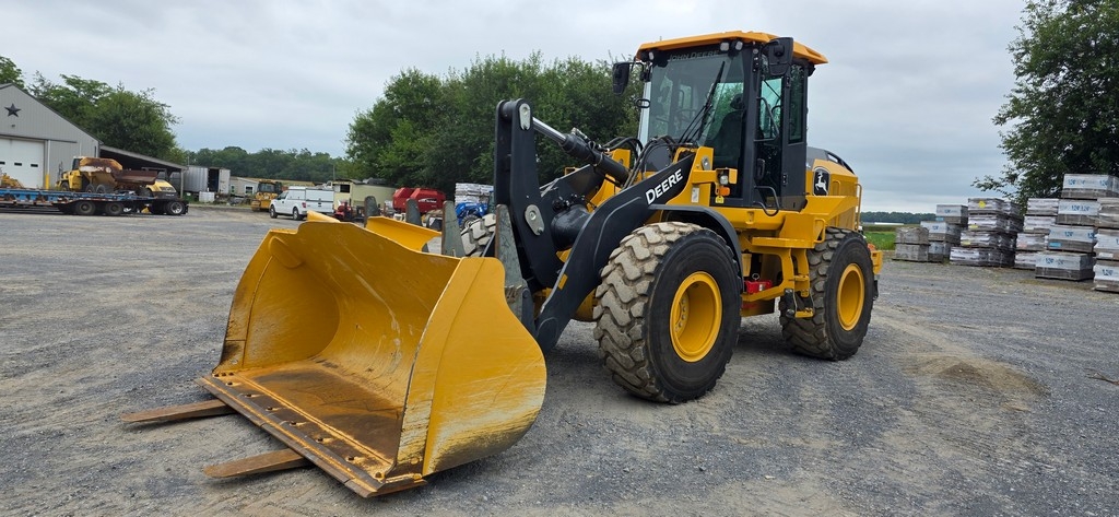 2021 John Deere 524L Wheel Loader (RIDE AND DRIVE) (LIKE NEW) (A50774)