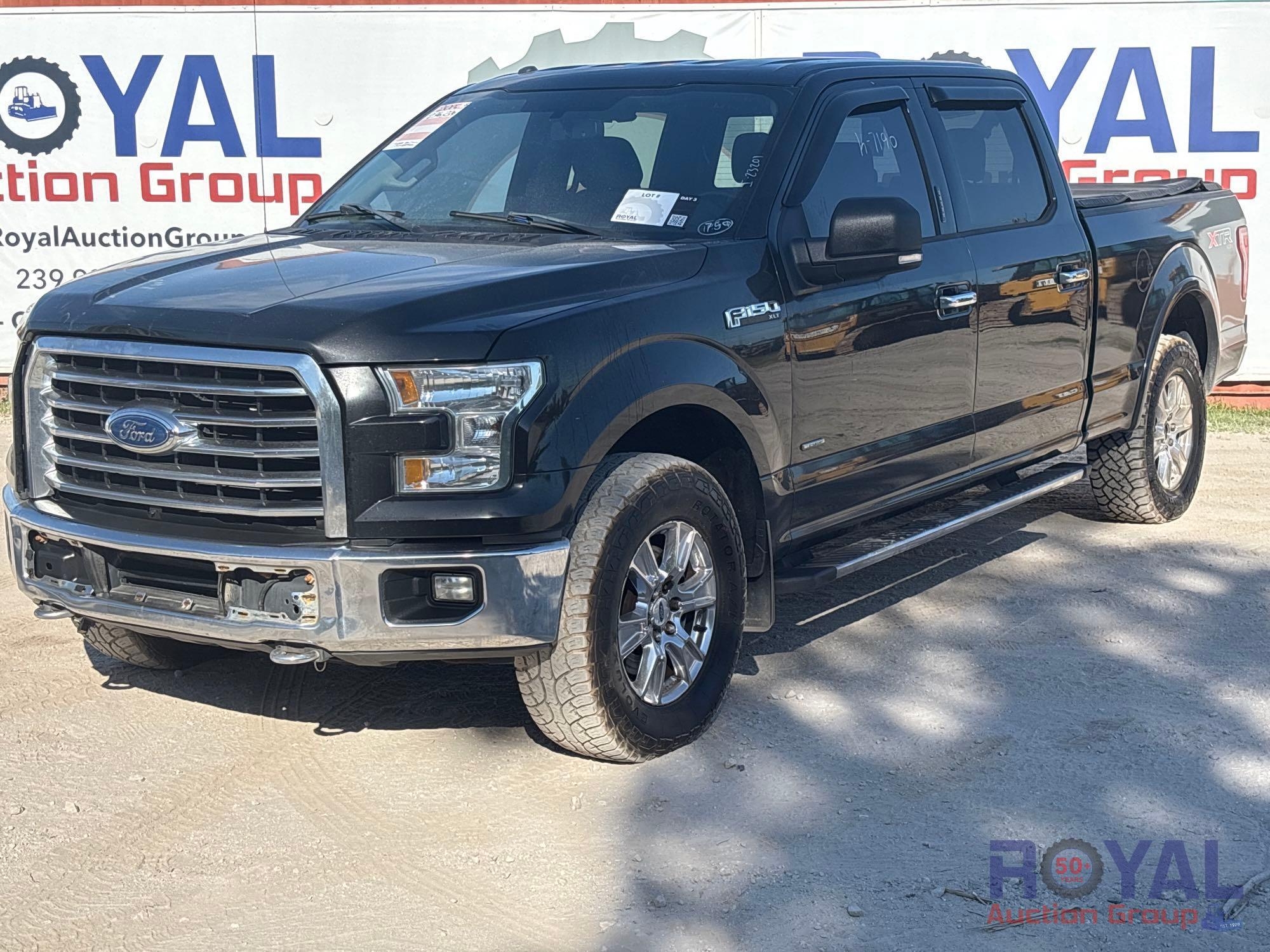 2015 Ford F150 Crew Cab Pickup (A50323)